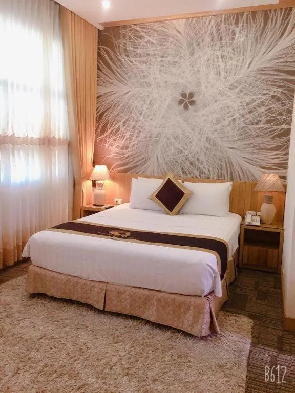 Bed in Tuong Vi Hotel