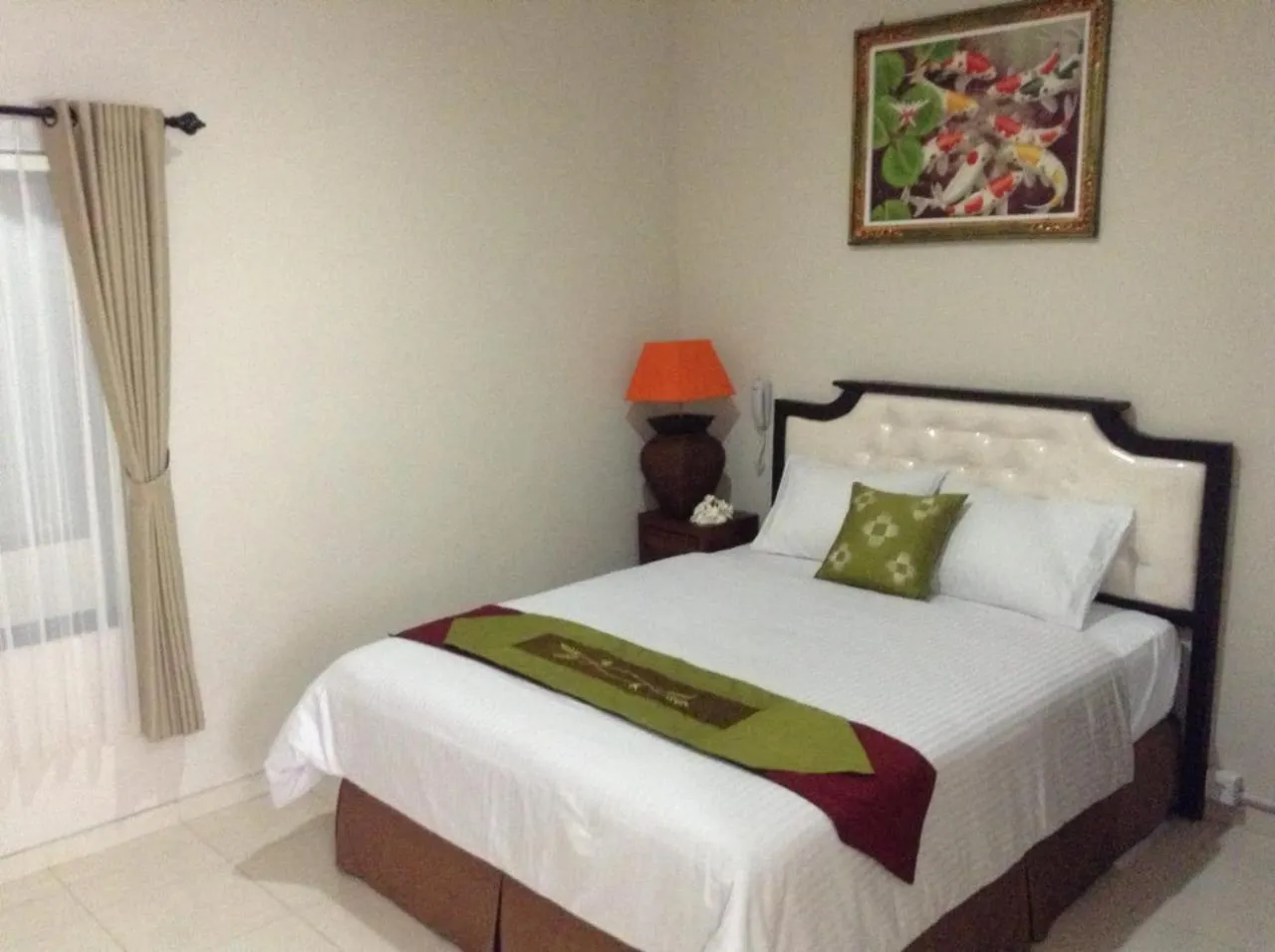 Bed in Tuban Torres Accommodation