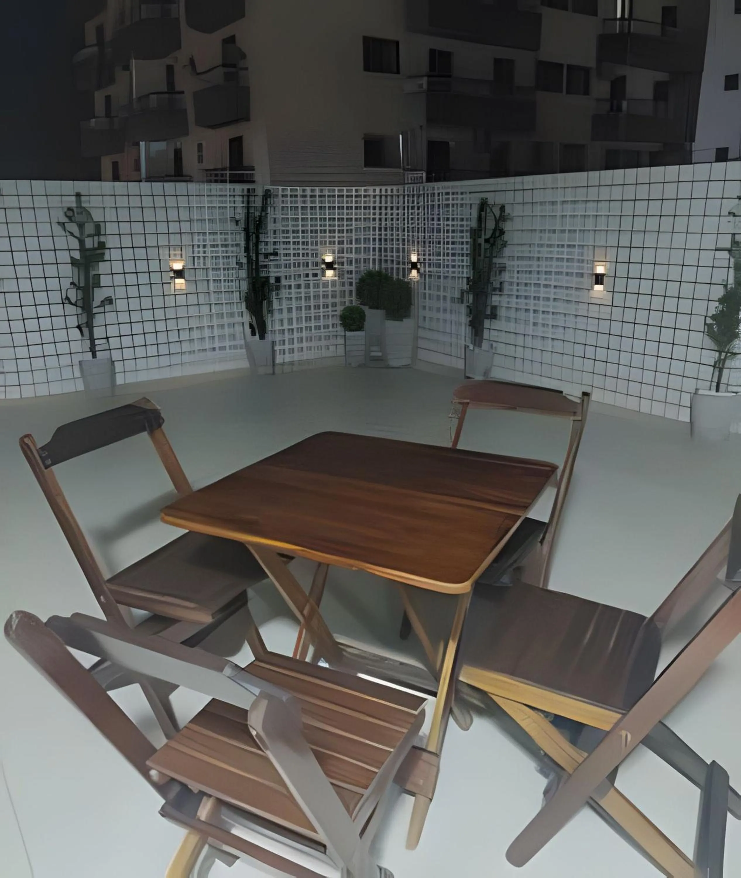 garden privativo integrado a varanda gourmet