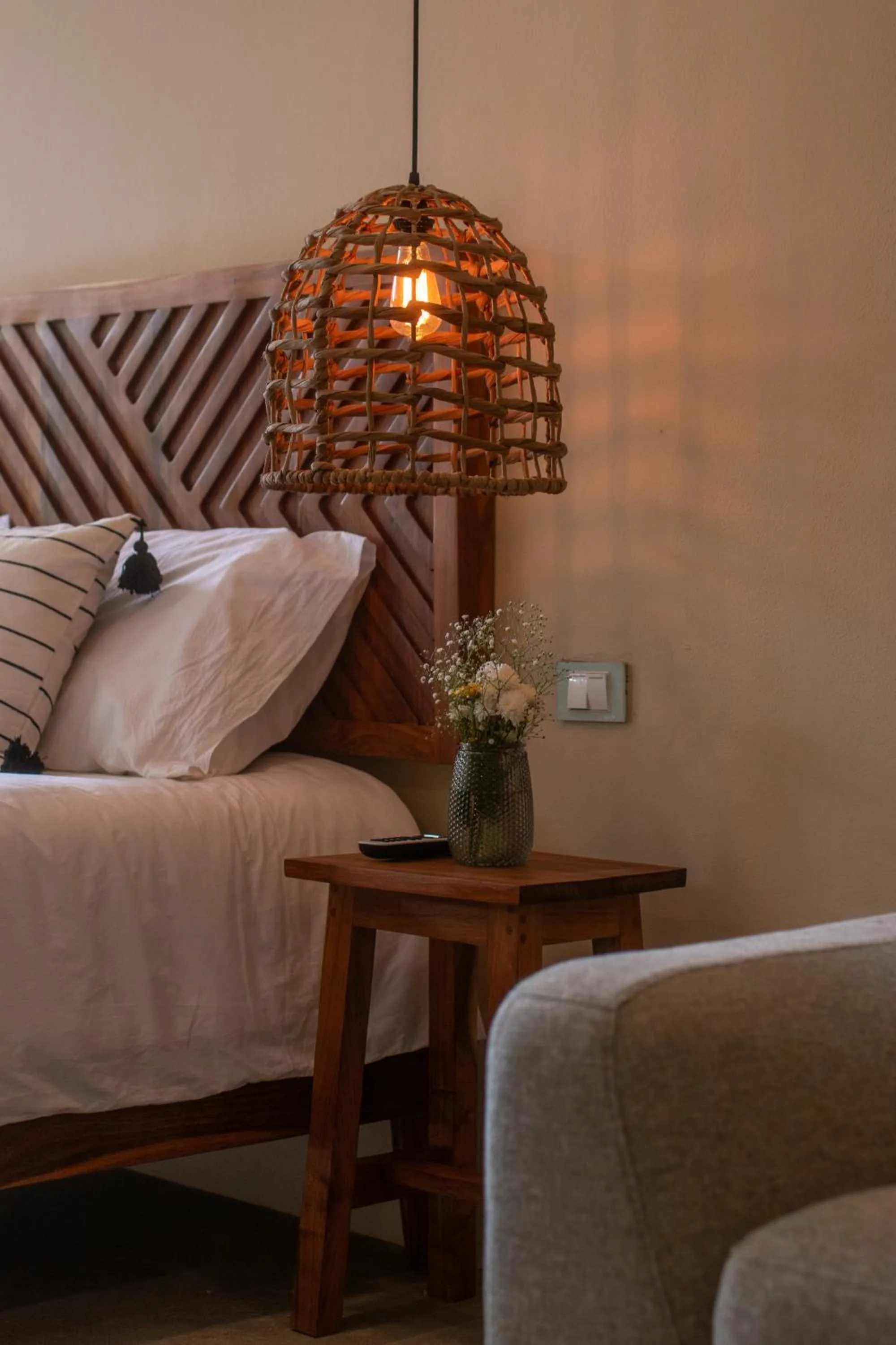 Bed in Xamira Tulum Studios