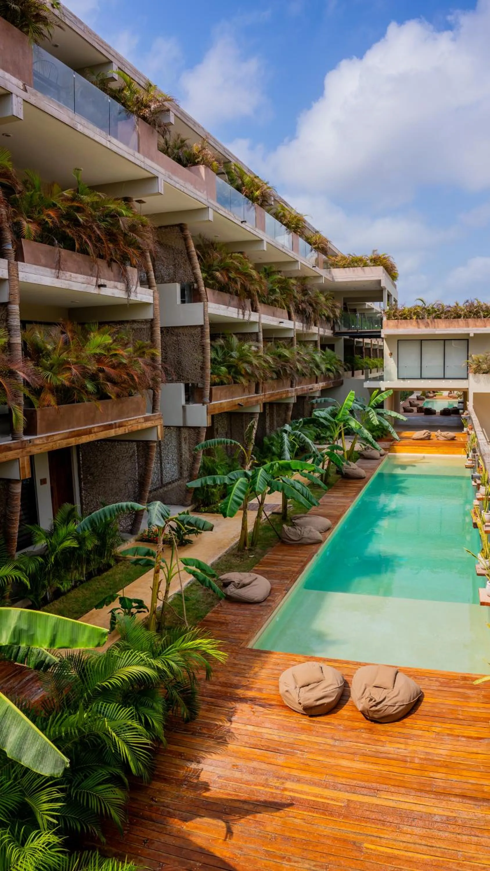 Garden in Xamira Tulum Studios