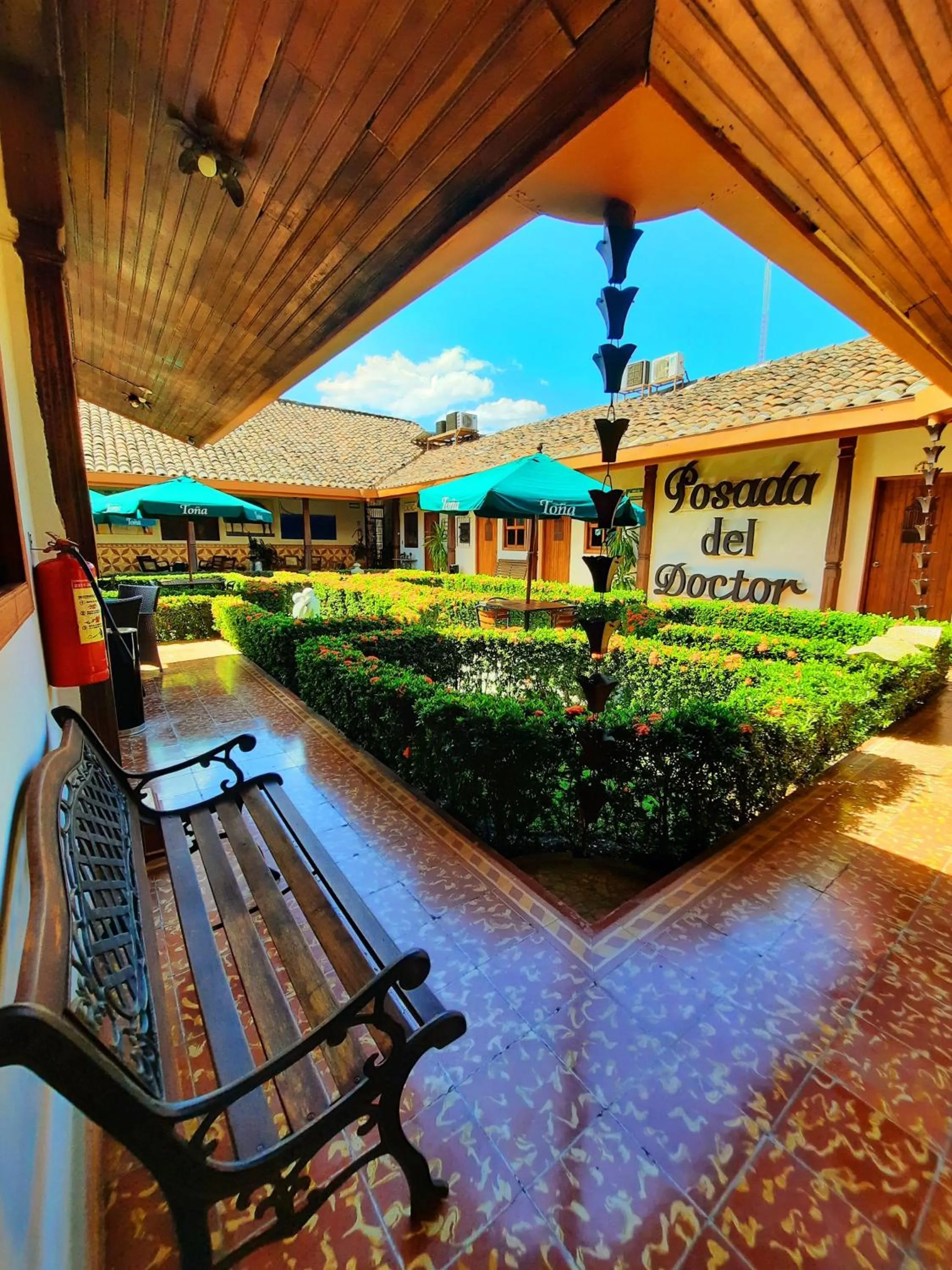 Property building in Hotel La Posada del Doctor