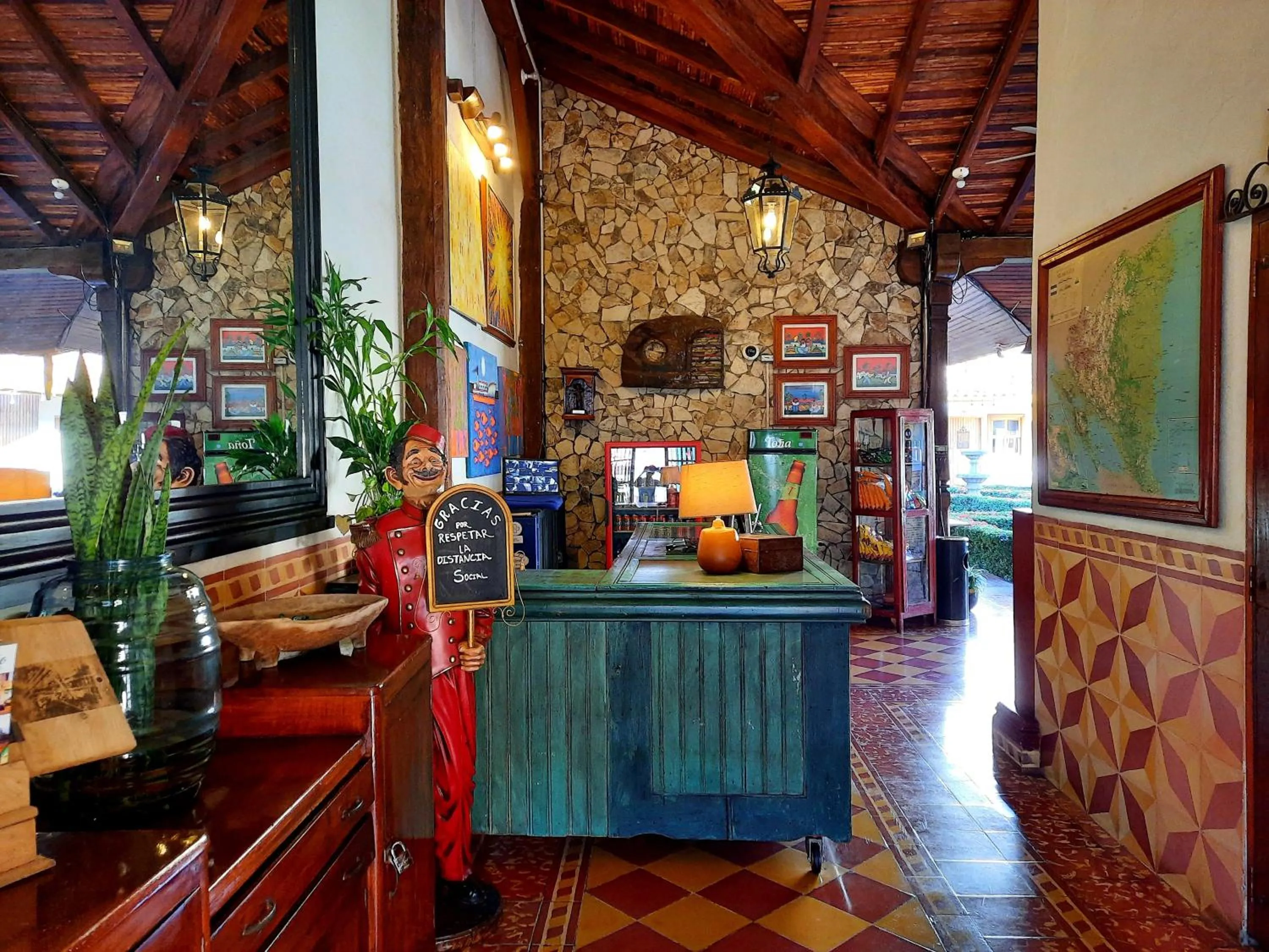 Lobby or reception in Hotel La Posada del Doctor