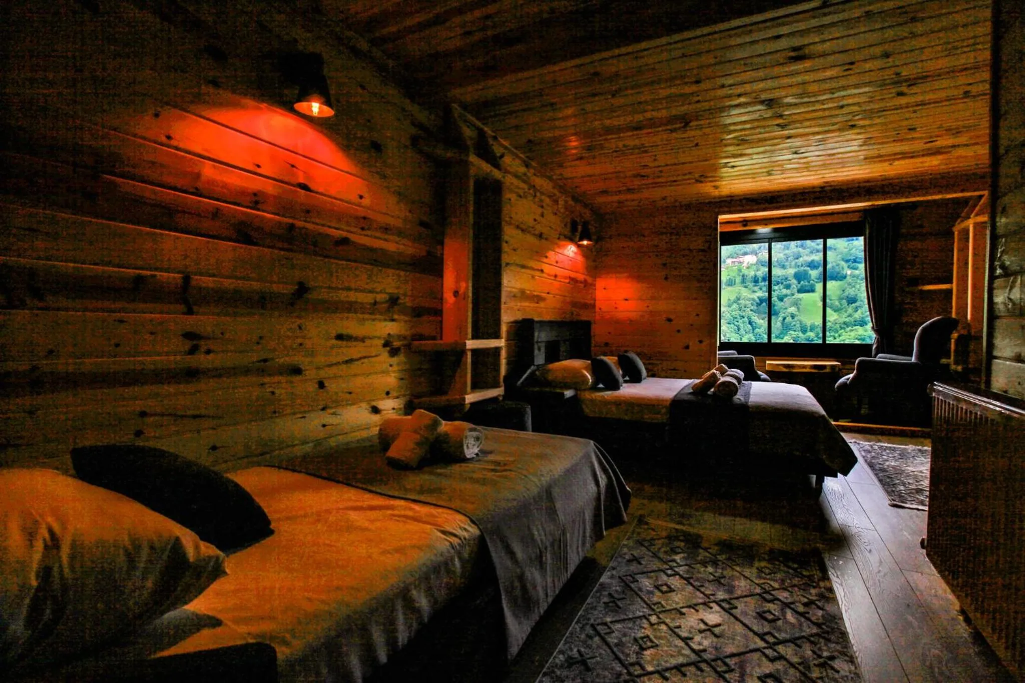 Bed in Kinya Bungalov Hotel