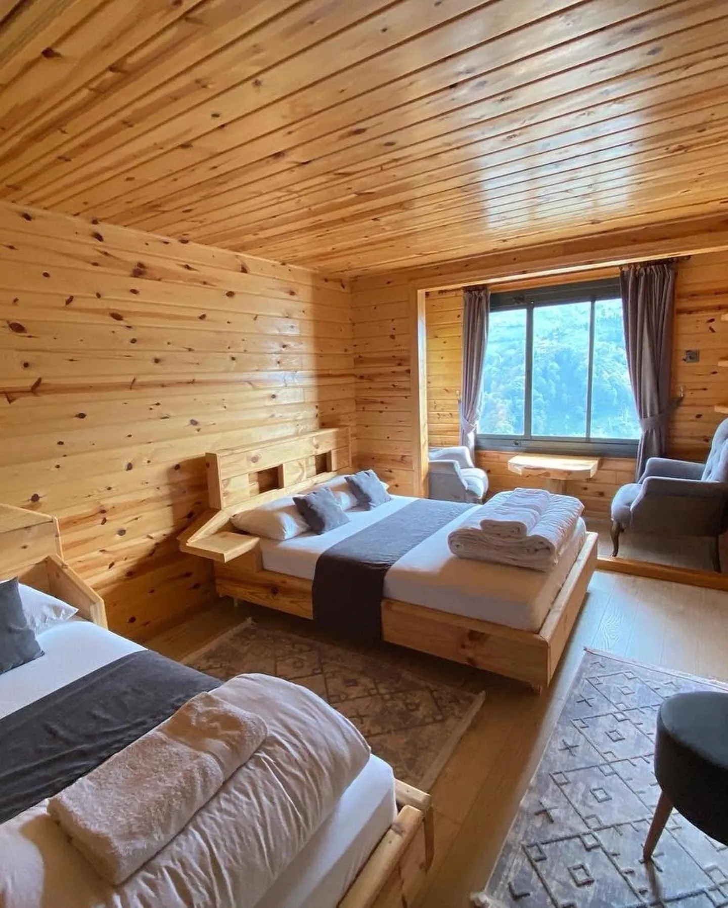 Living room in Kinya Bungalov Hotel