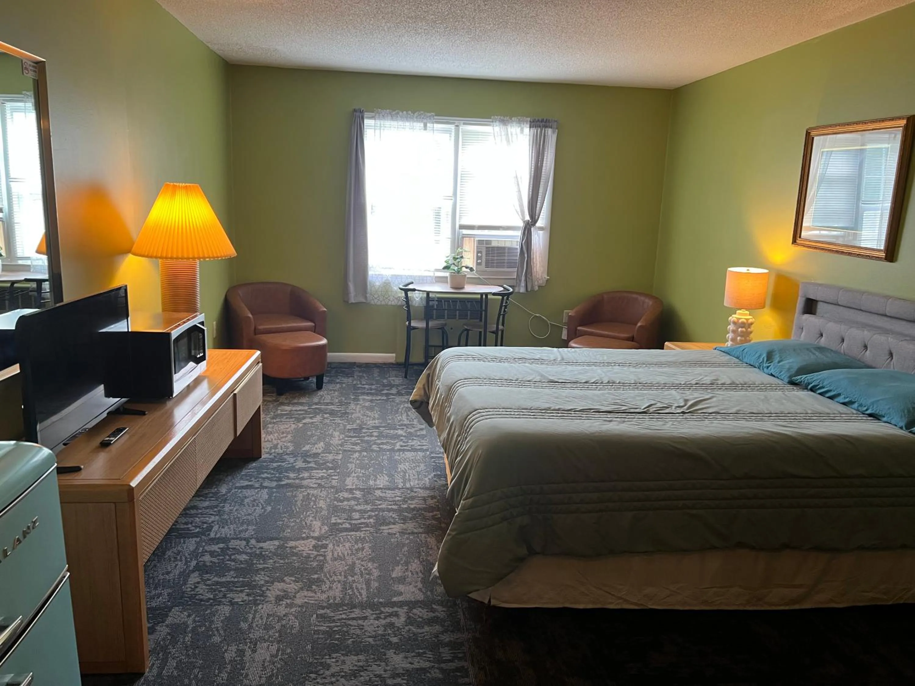 Bed in Grand Lake Hotel