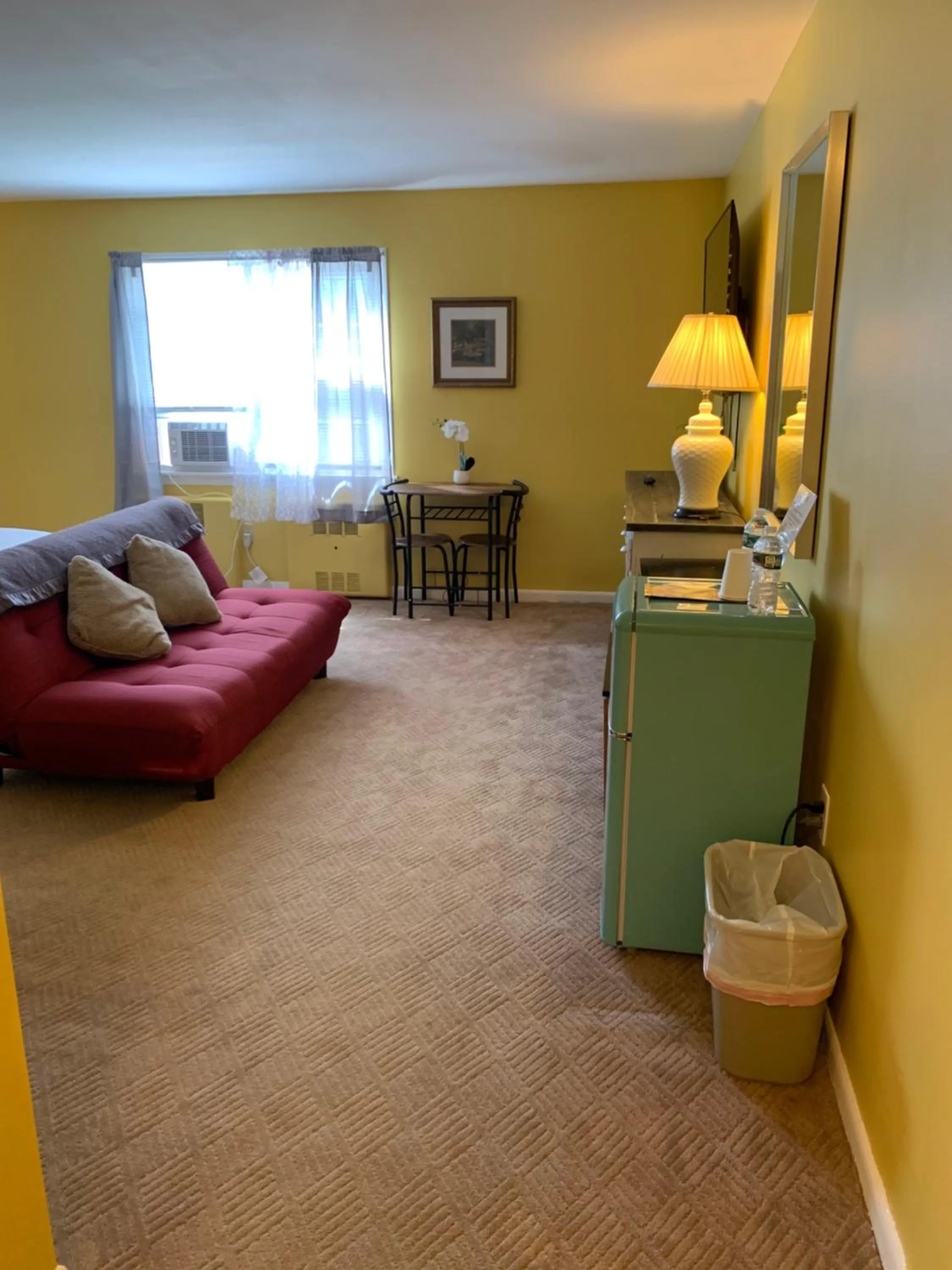 Bed in Grand Lake Hotel