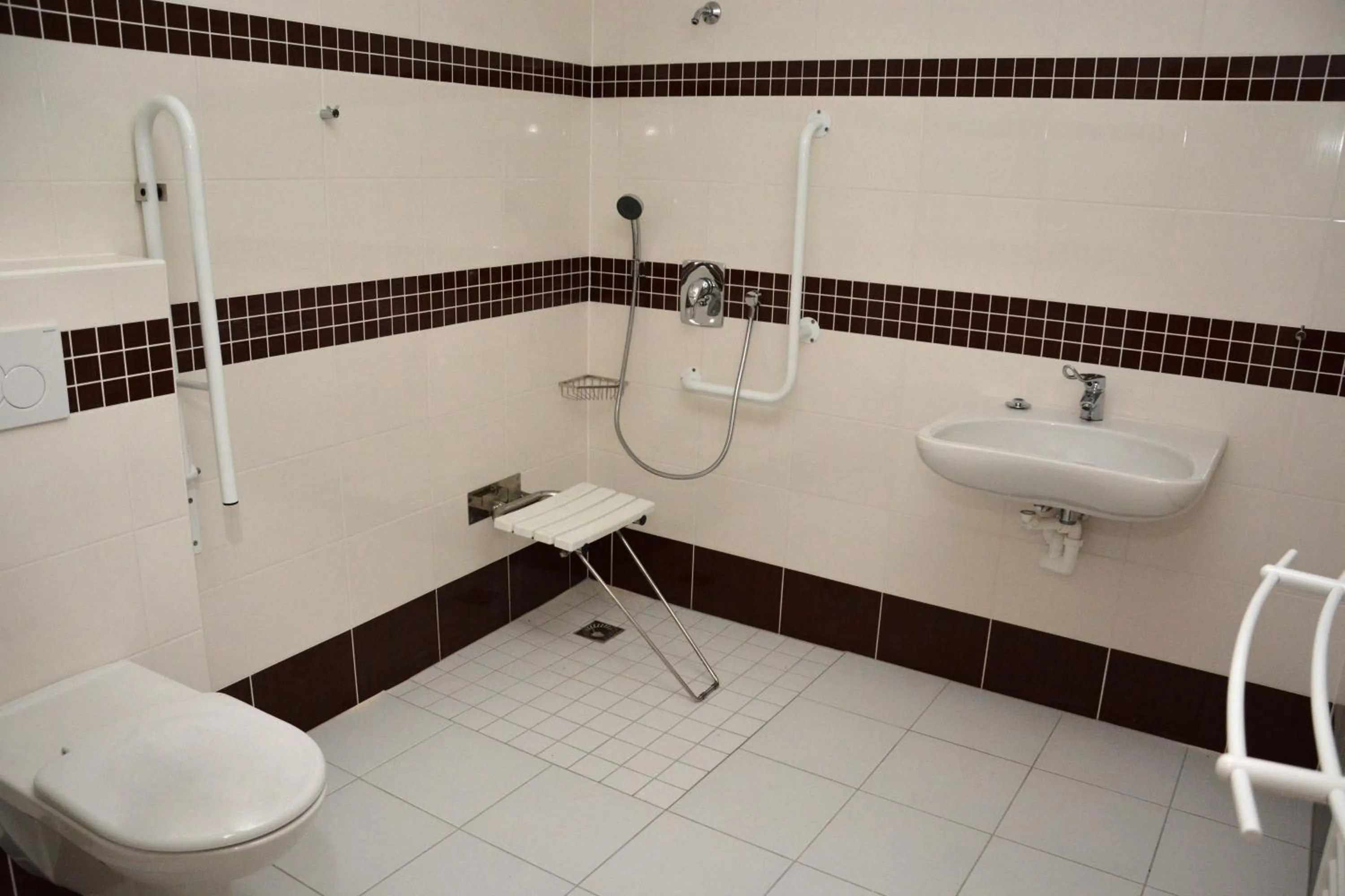 Bathroom in Hotel Zámek Velká Bystřice
