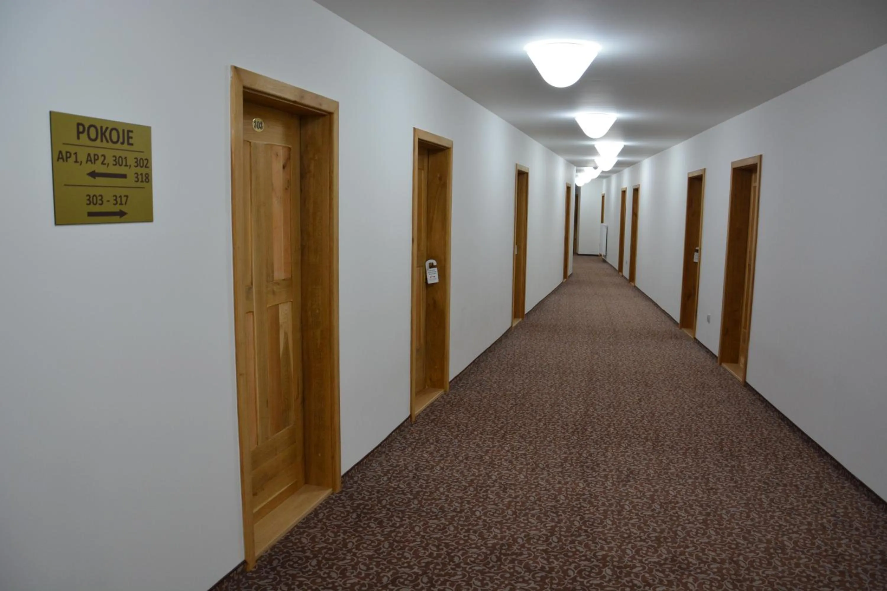 Decorative detail in Hotel Zámek Velká Bystřice