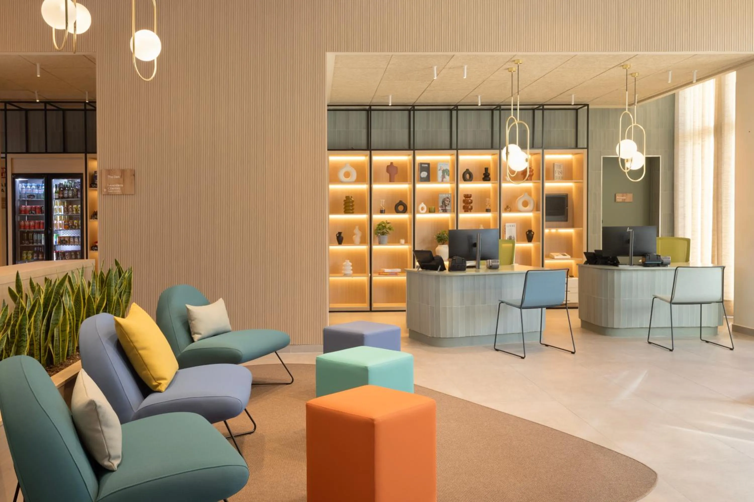 Lobby or reception in Staybridge Suites & Apartments Malaga by IHG