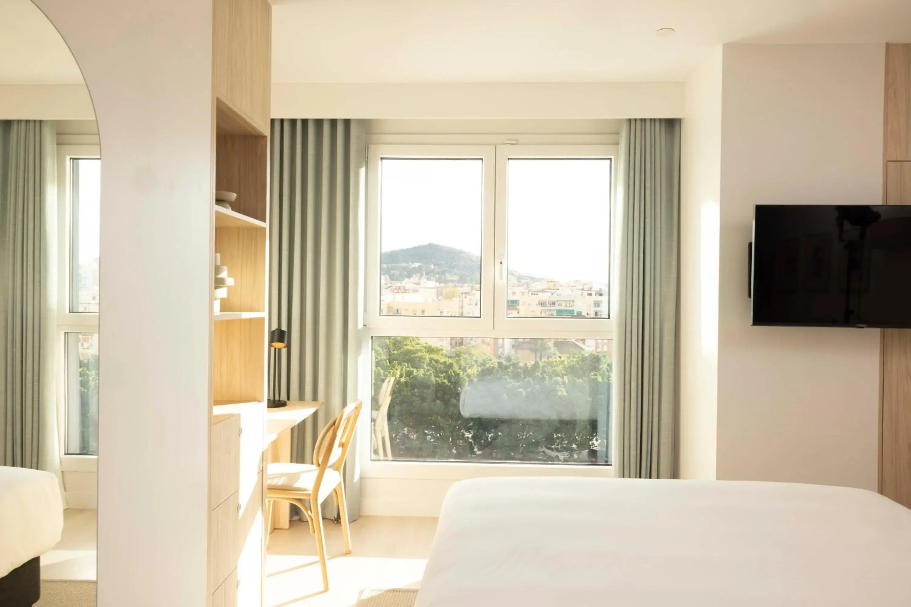 Bed in Staybridge Suites & Apartments Malaga by IHG Bed in Staybridge Suites & Apartments Malaga by IHG