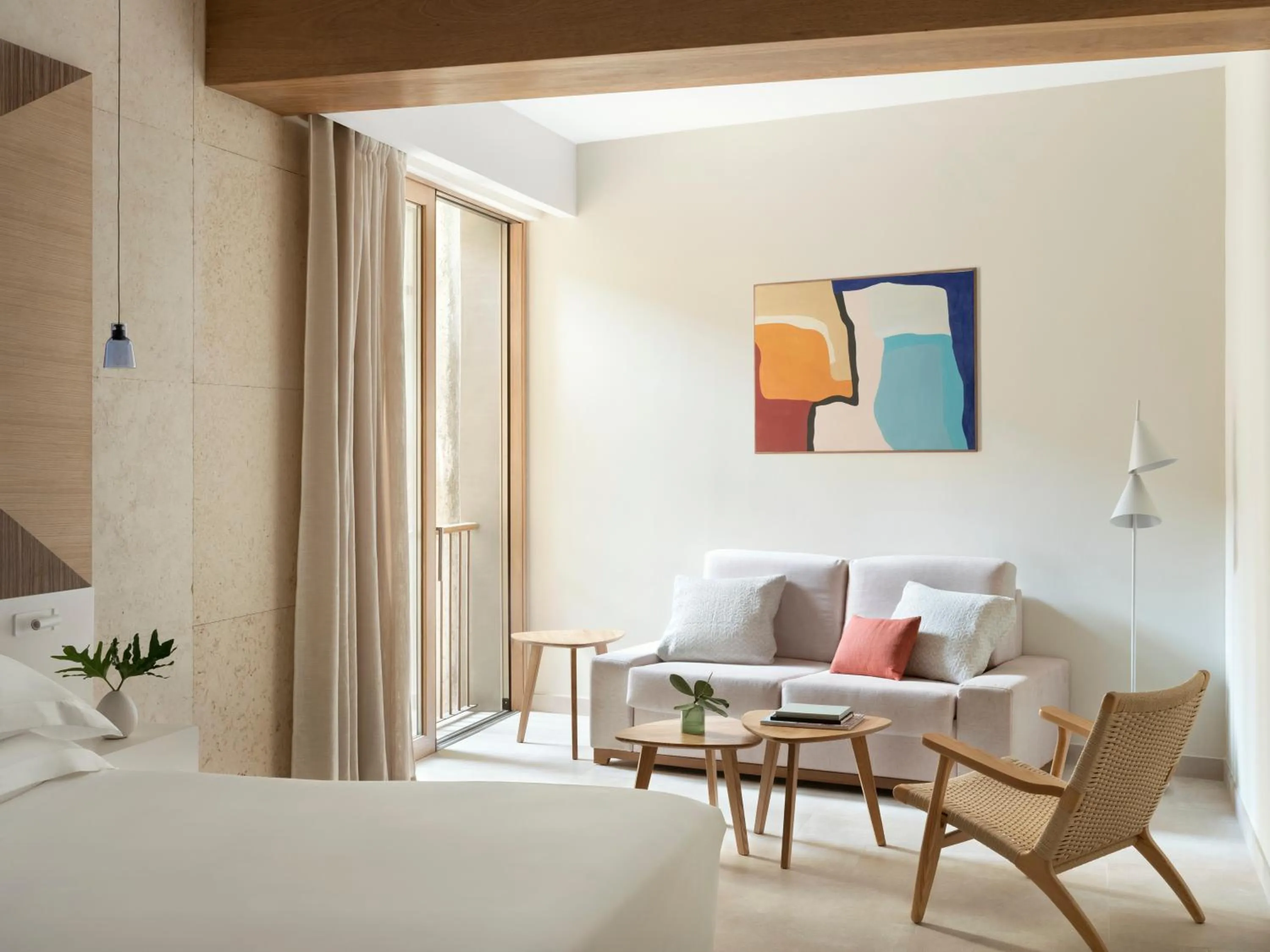 Living room, Bed in Kimpton Las Mercedes by IHG