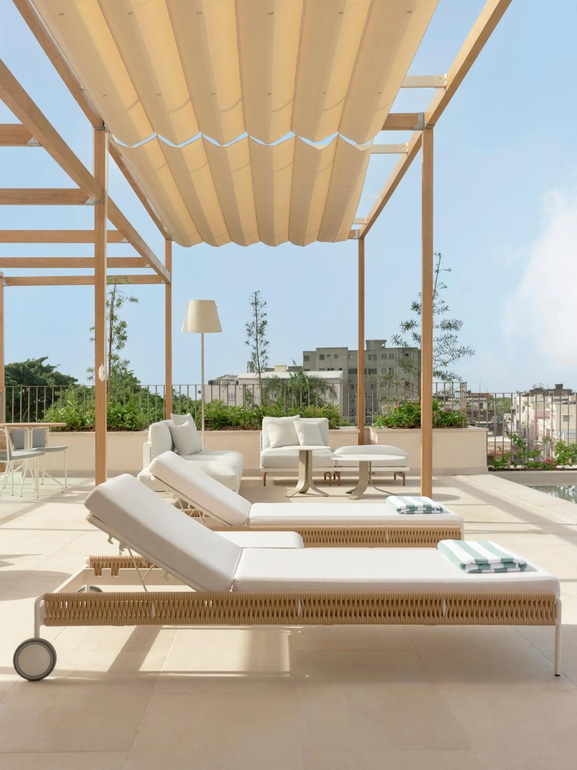 sunbed in Kimpton Las Mercedes by IHG