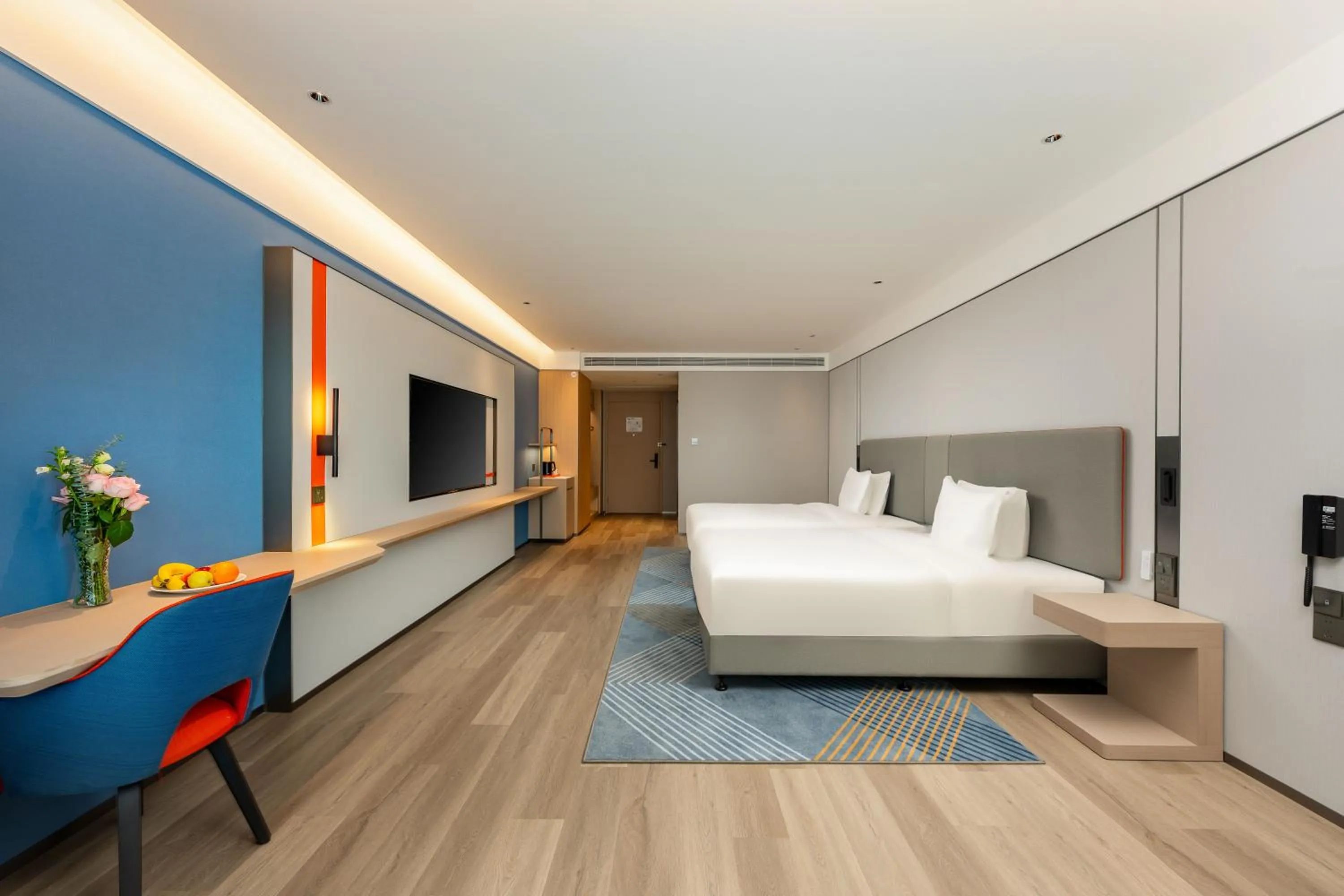Bed in Holiday Inn Express Nanjing Riverside by IHG