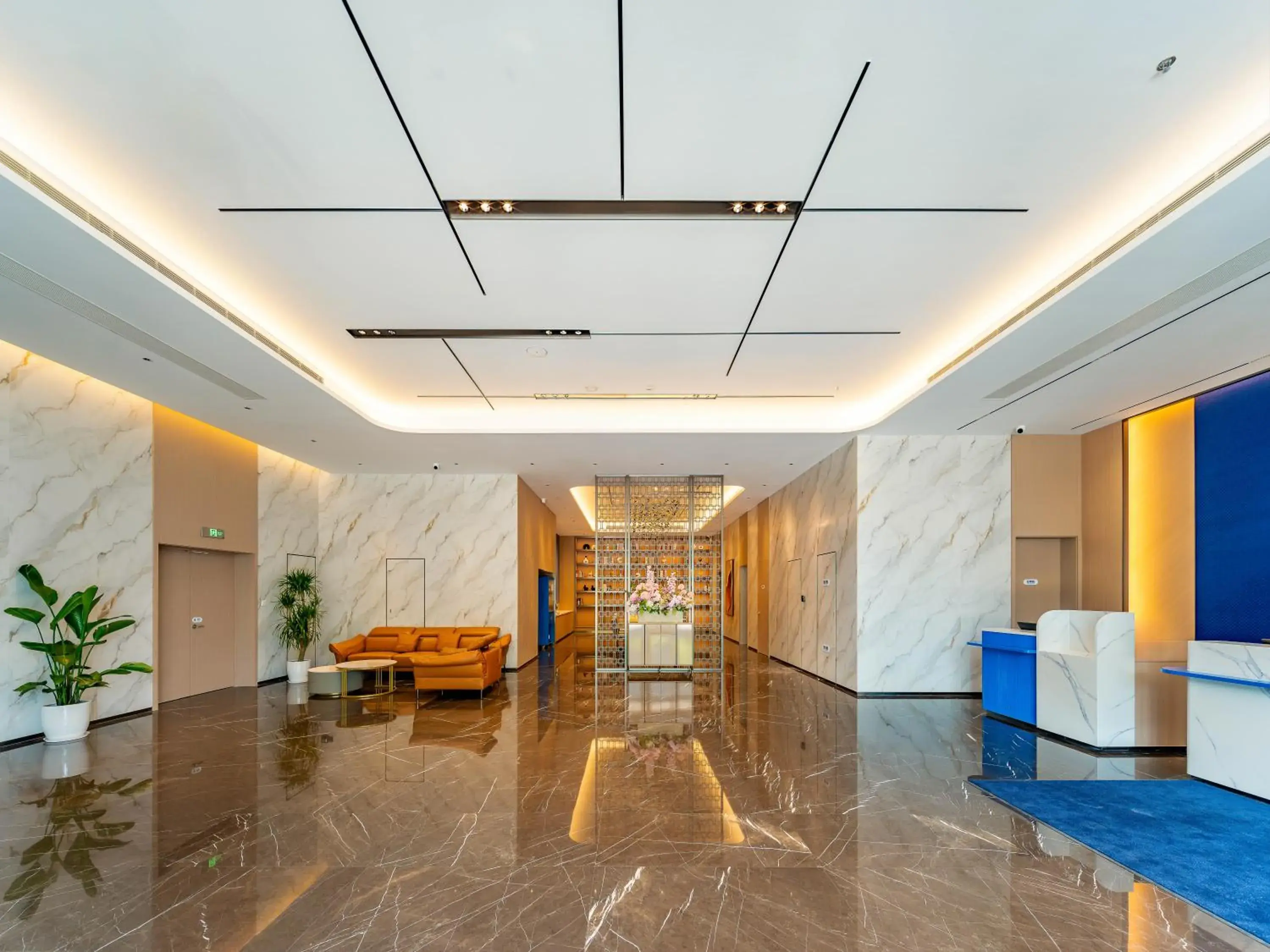 Lobby or reception in Holiday Inn Express Nanjing Riverside by IHG Lobby or reception in Holiday Inn Express Nanjing Riverside by IHG