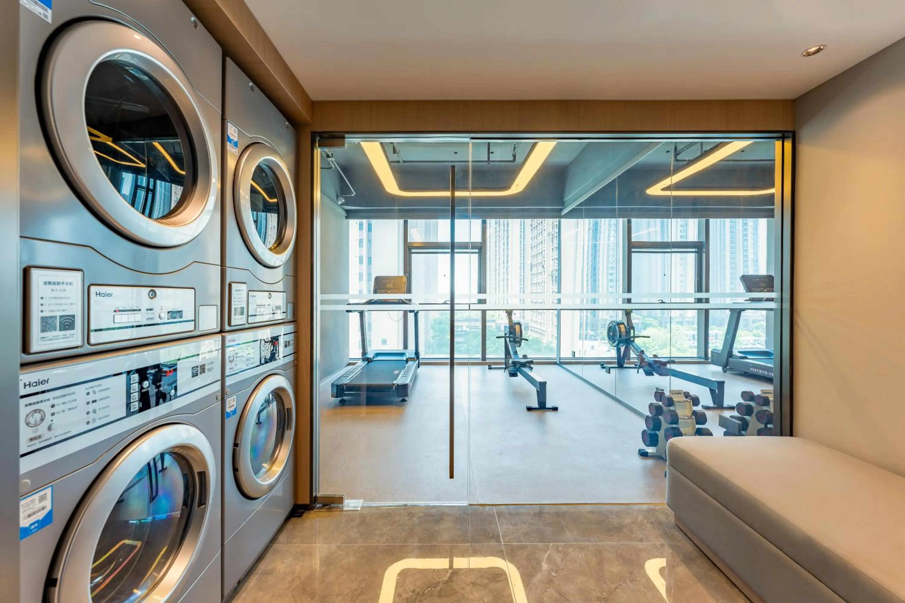 washing machine in Holiday Inn Express Nanjing Riverside by IHG