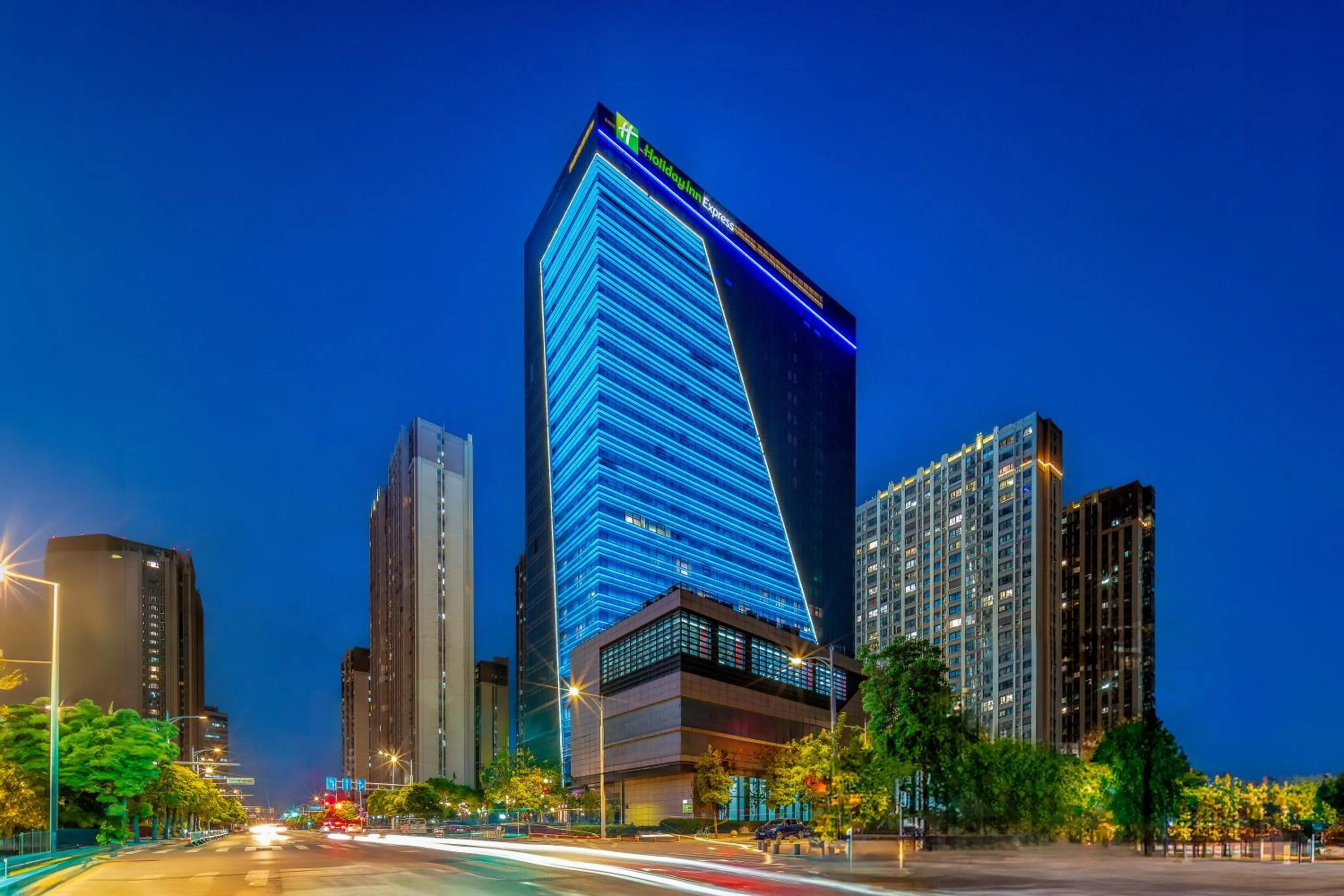 Property building in Holiday Inn Express Nanjing Riverside by IHG