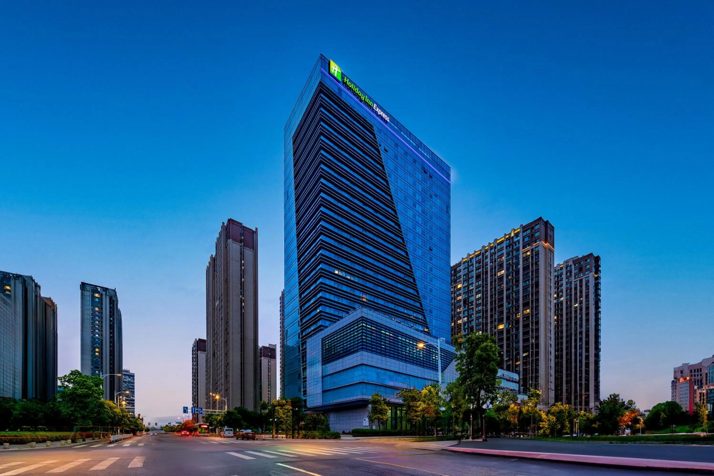Property building in Holiday Inn Express Nanjing Riverside by IHG
