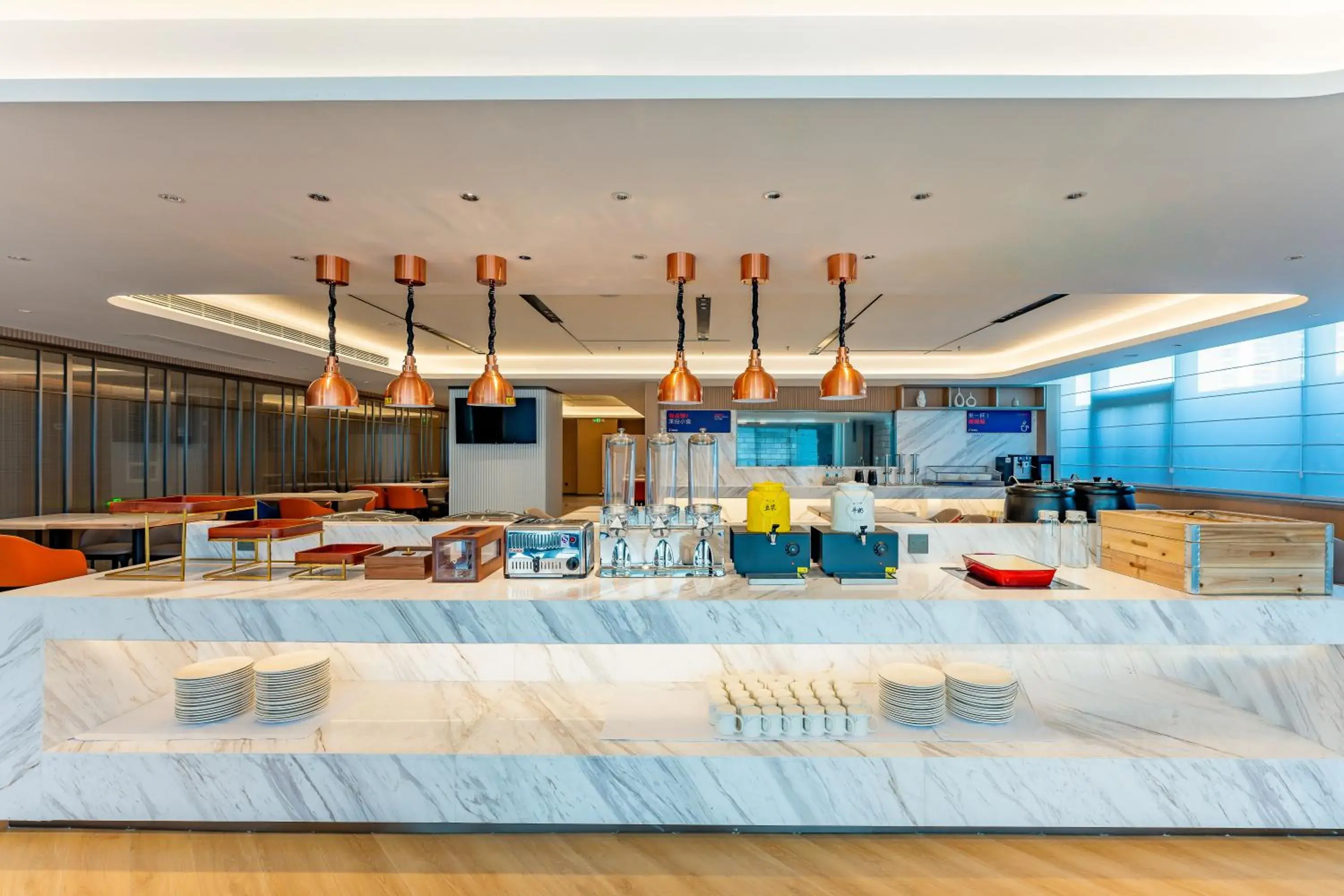 Restaurant/places to eat in Holiday Inn Express Nanjing Riverside by IHG Restaurant/places to eat in Holiday Inn Express Nanjing Riverside by IHG