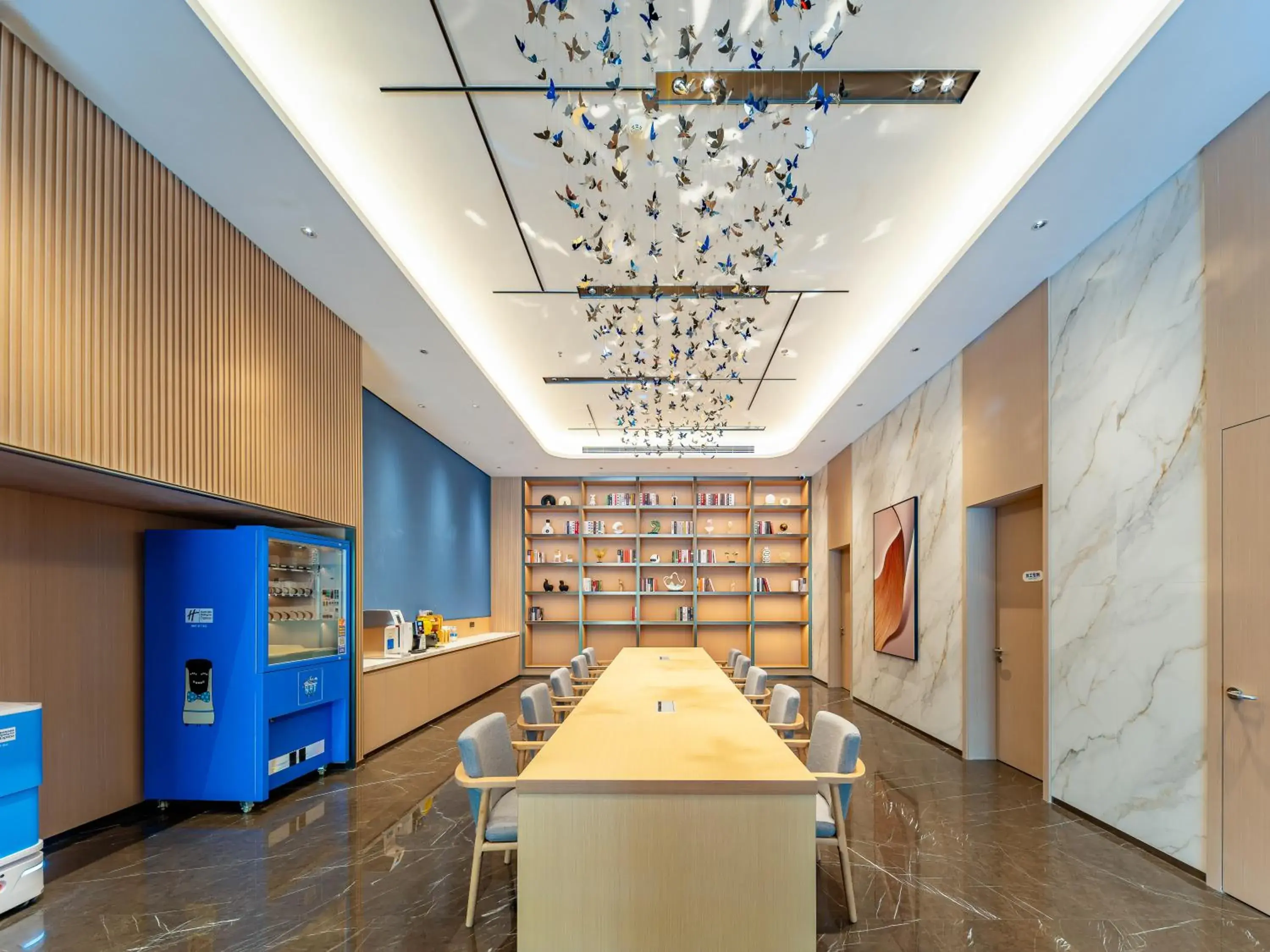 Lobby or reception in Holiday Inn Express Nanjing Riverside by IHG Lobby or reception in Holiday Inn Express Nanjing Riverside by IHG