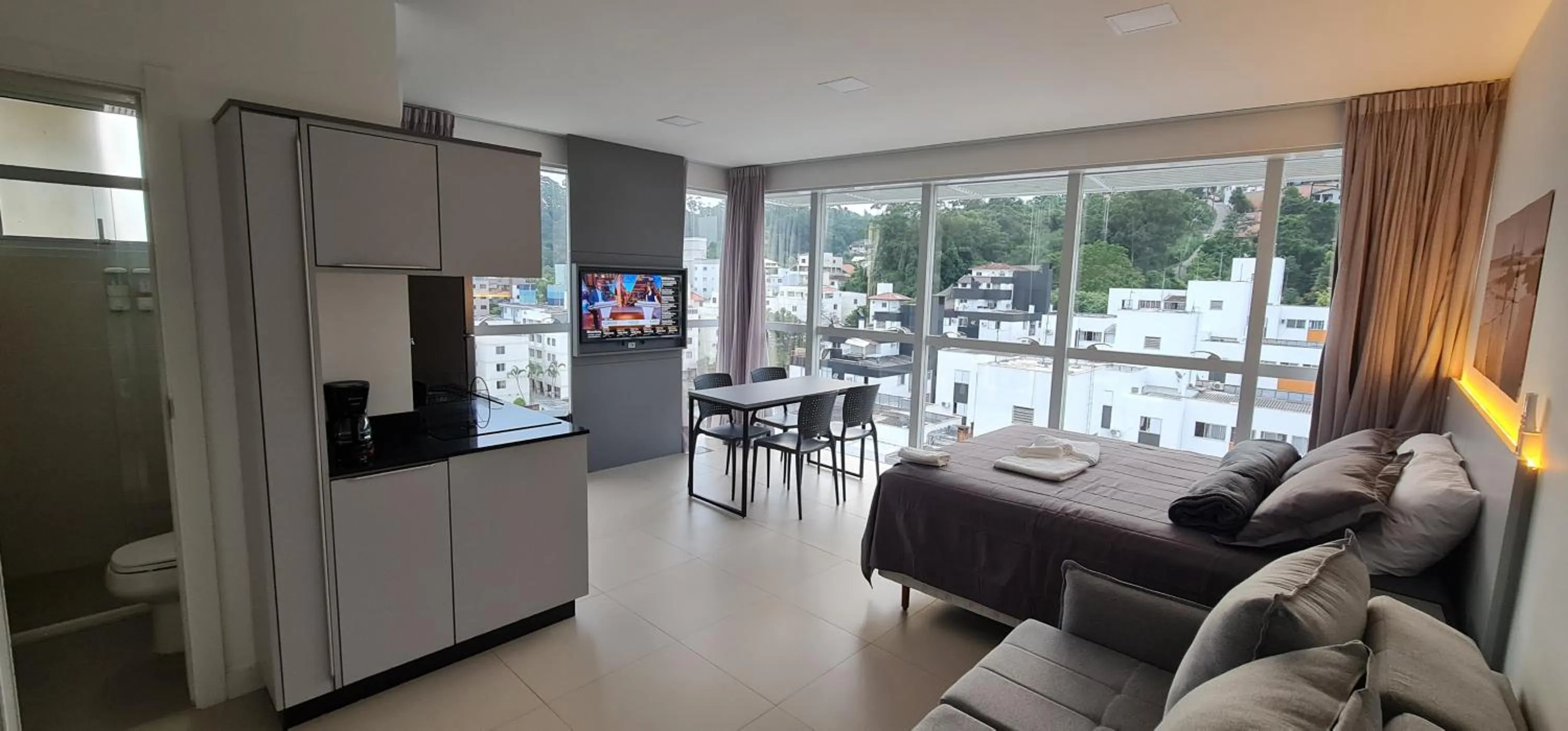 Photo of the whole room in AZZA Smart Stay