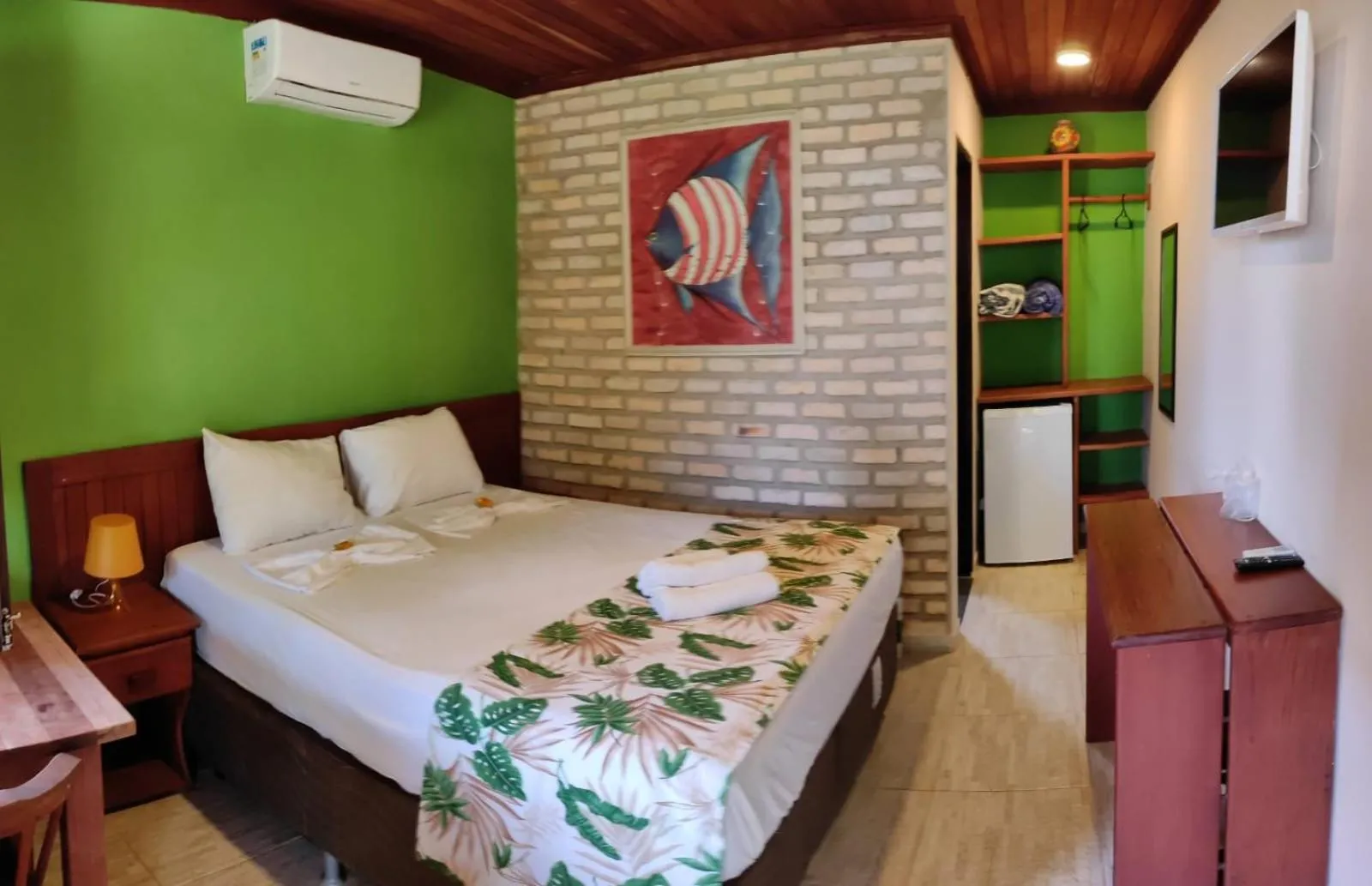 One-Bedroom Apartment with Garden View in Pousada Ponta dos Anéis