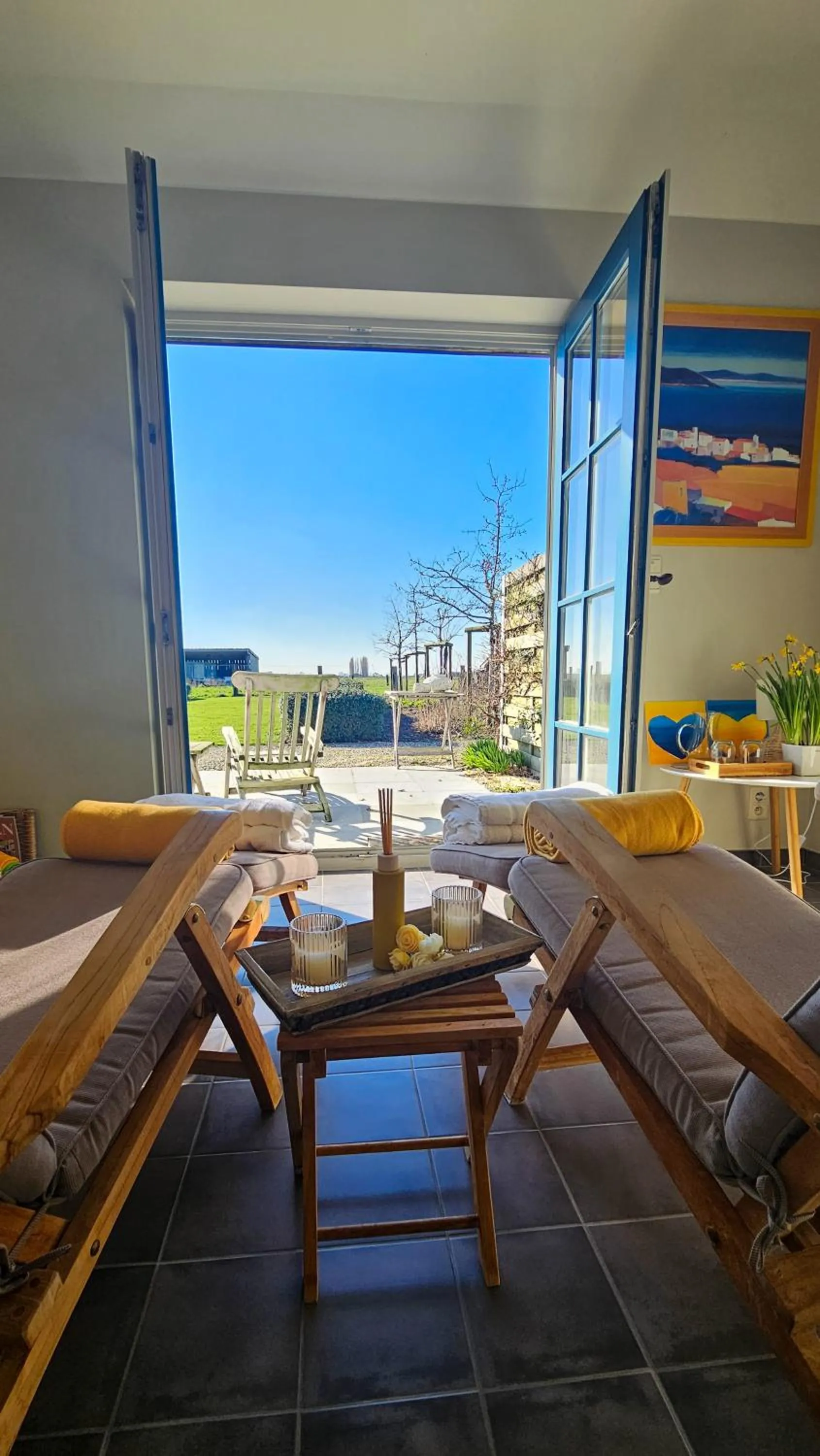 Garden in Boutique B&B Droomkerke