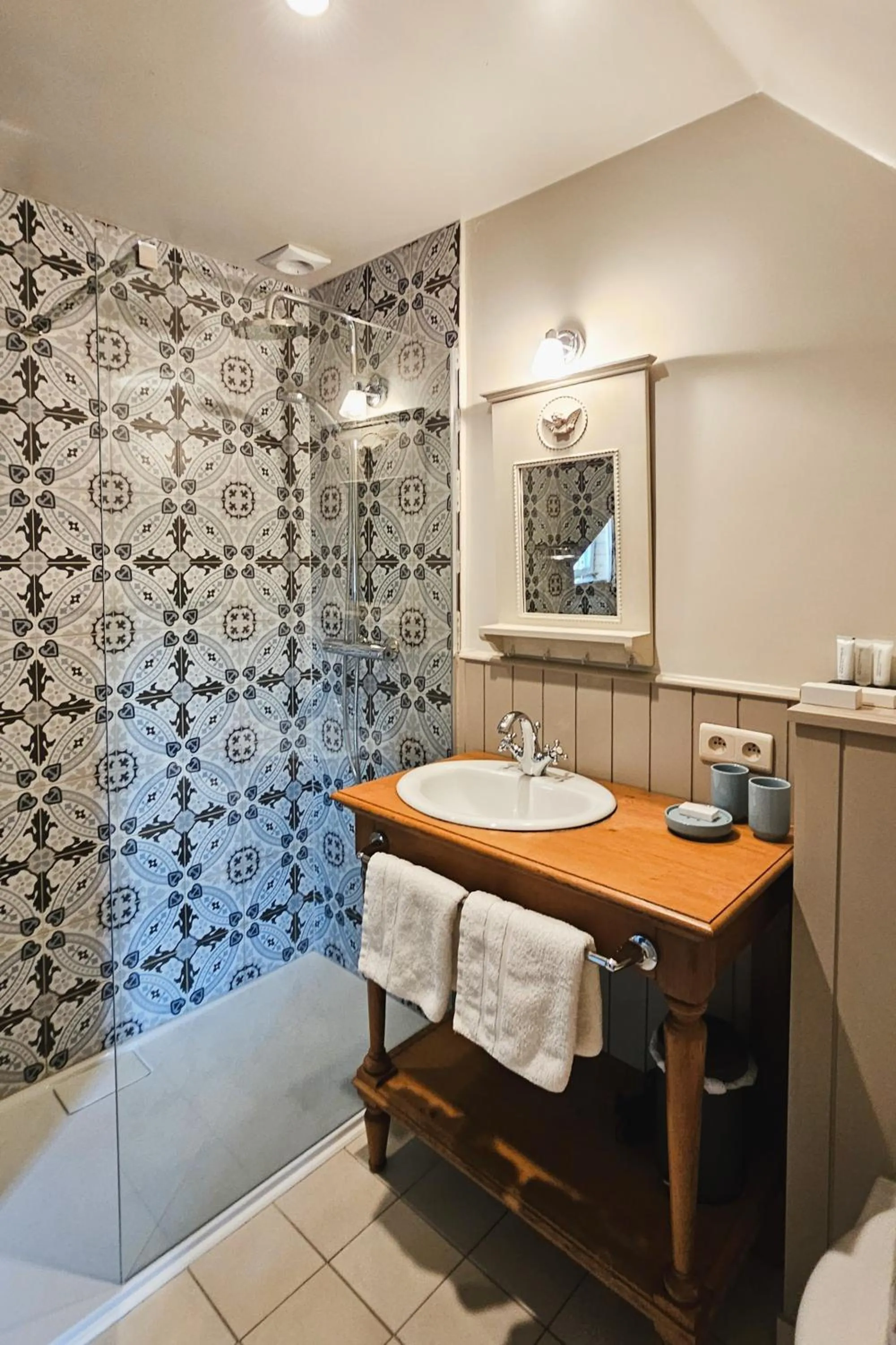 Shower in Boutique B&B Droomkerke