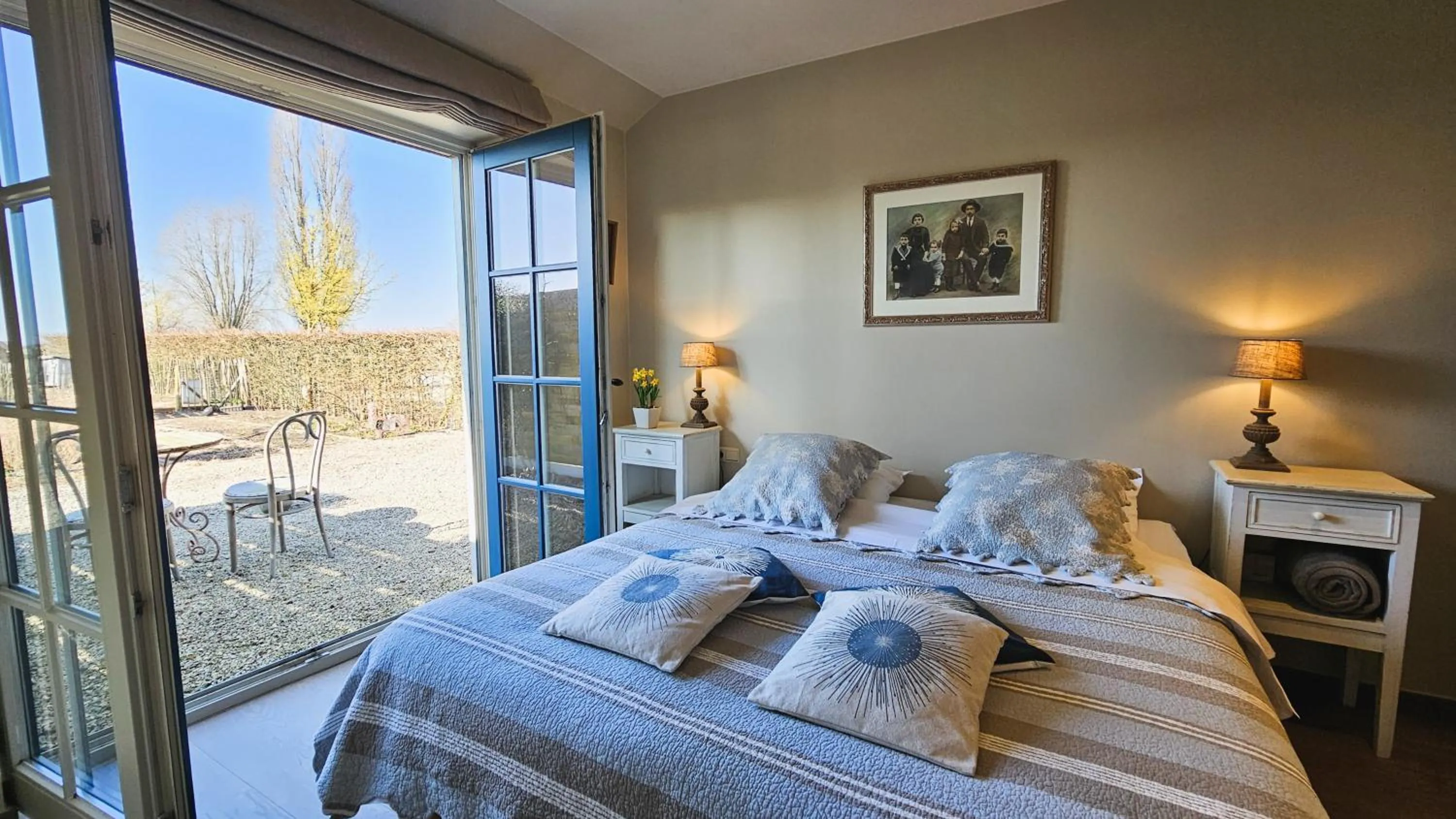 Bed in Boutique B&B Droomkerke