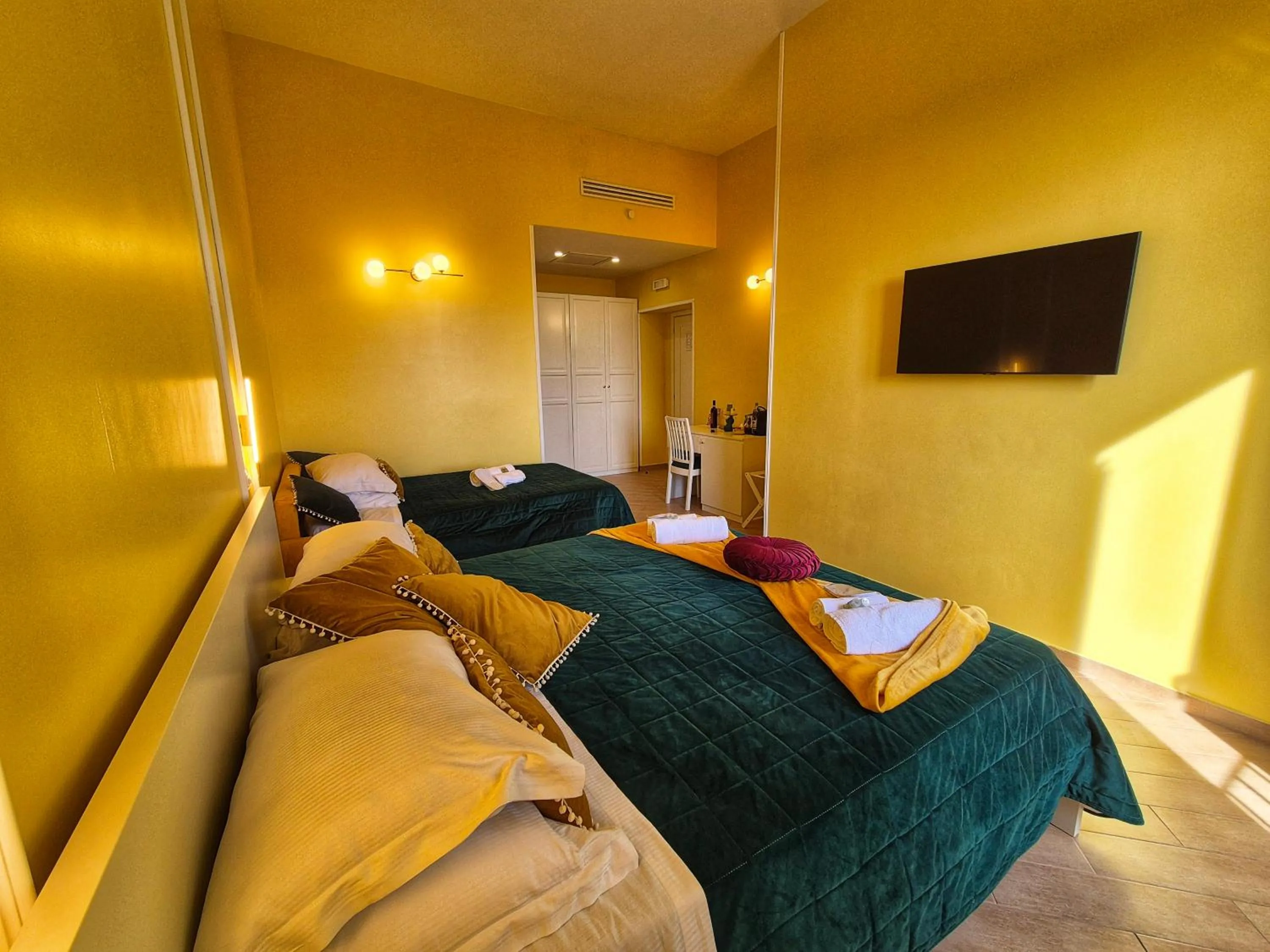 Bed in Residenze Serventi Longhi