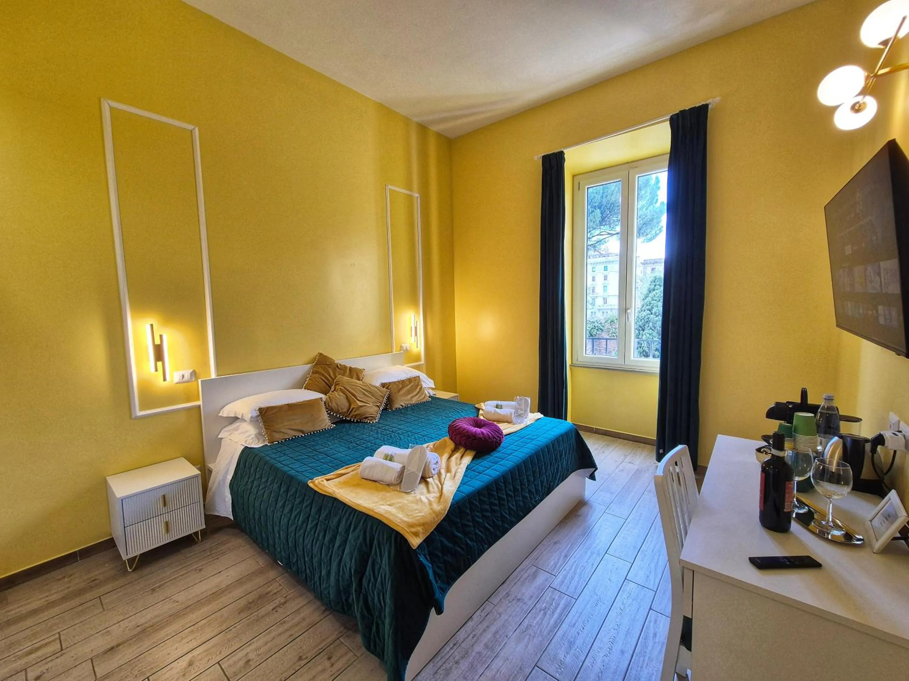 Bed in Residenze Serventi Longhi