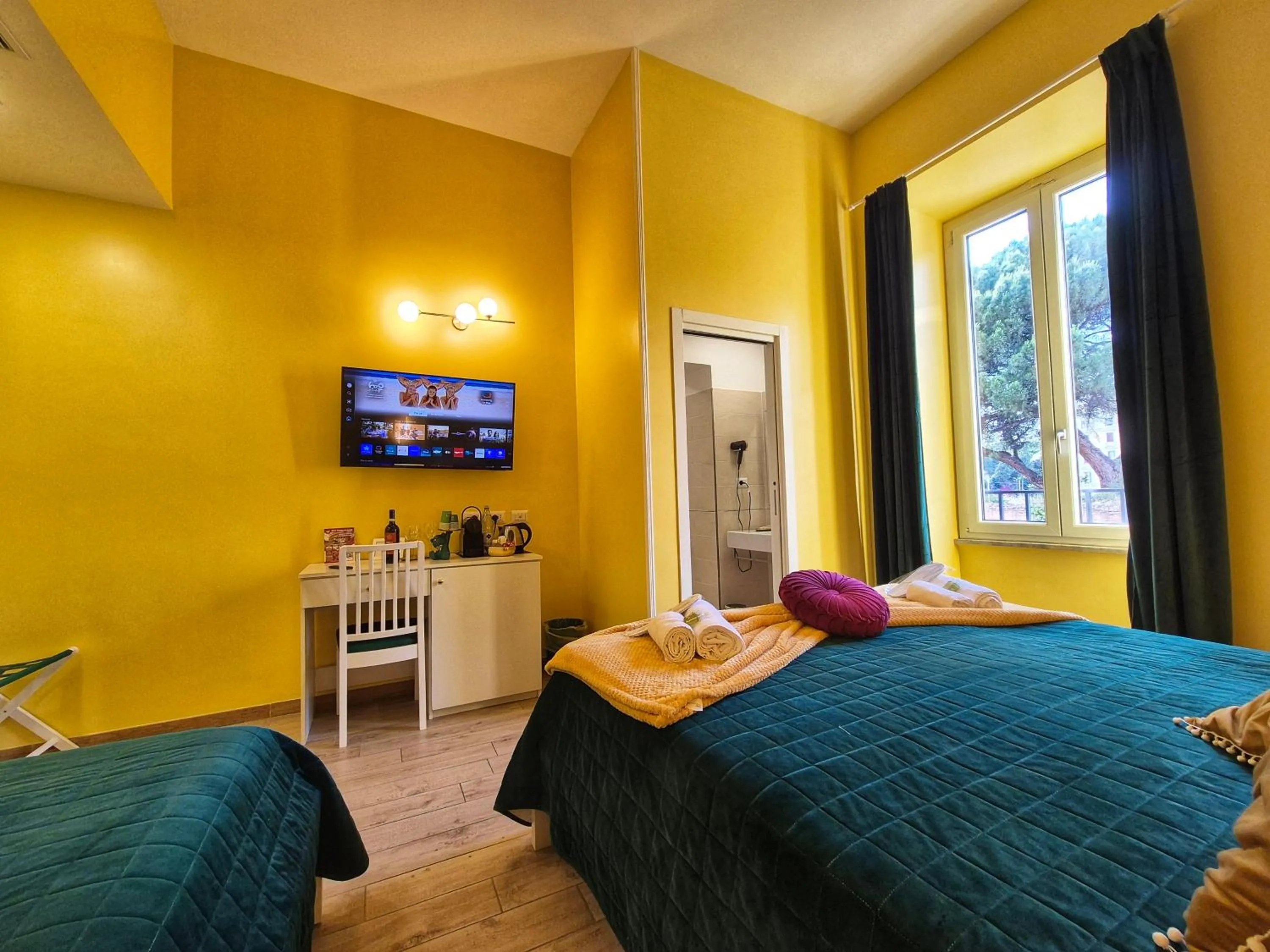 Bed in Residenze Serventi Longhi