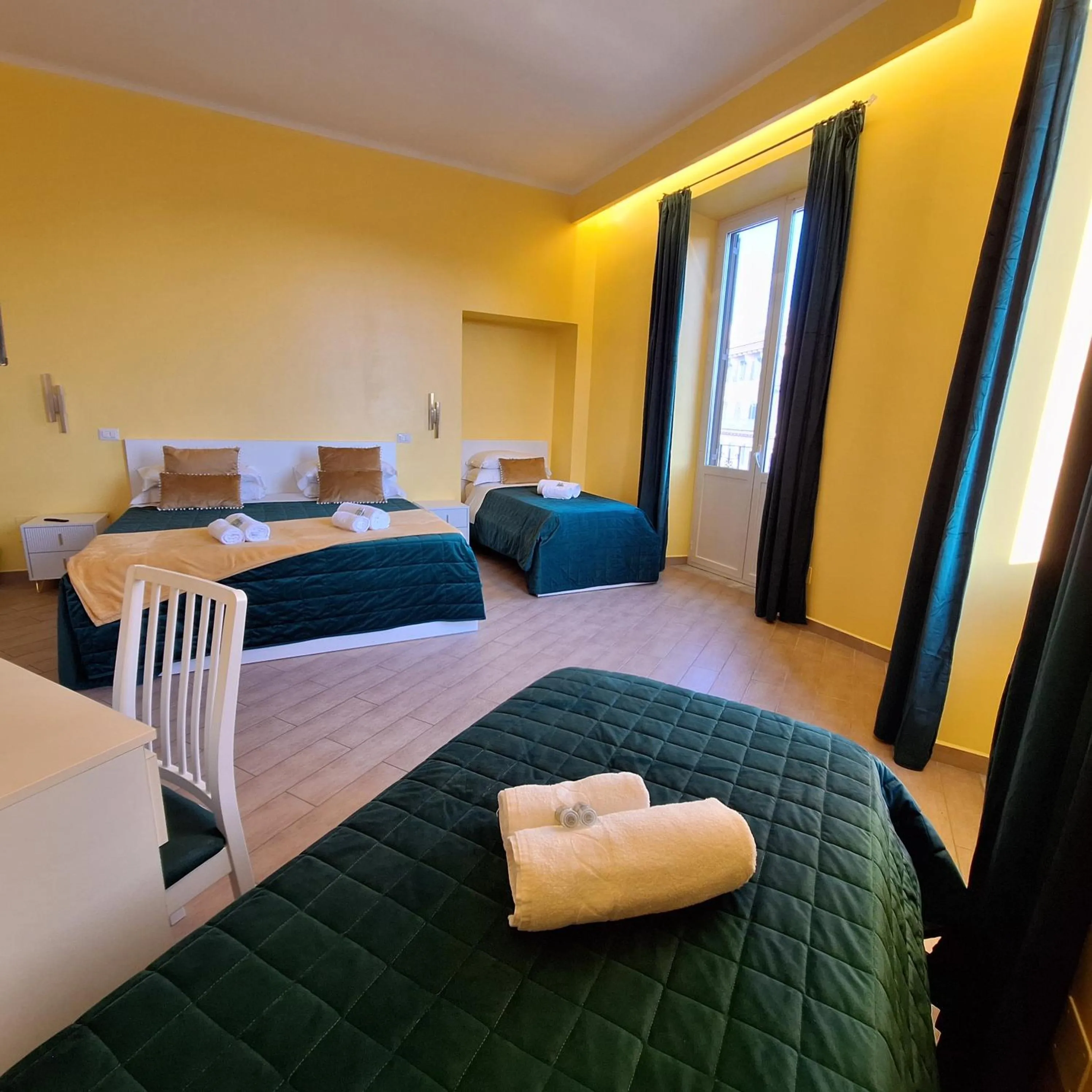 Bed in Residenze Serventi Longhi