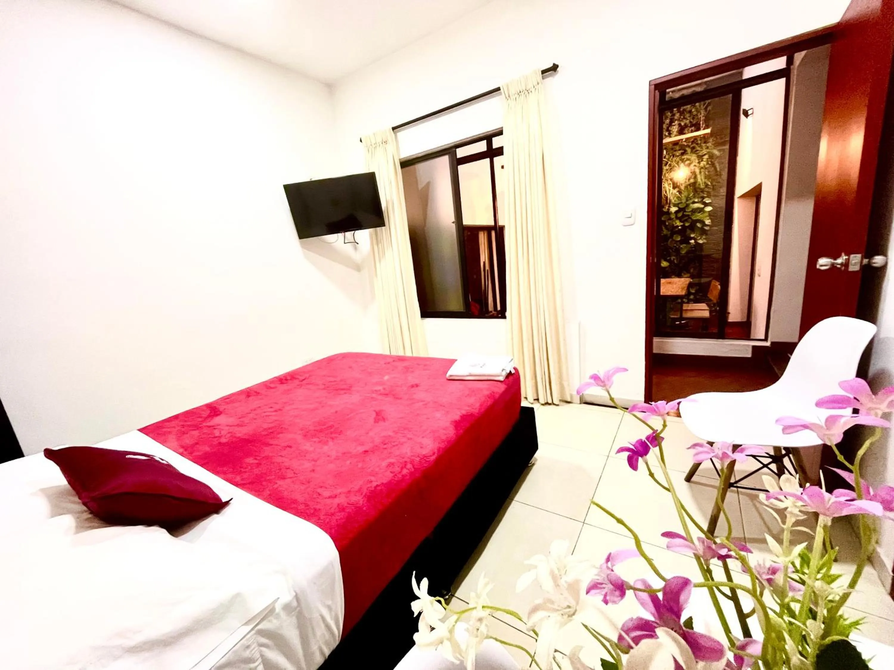 Bed in Hostal Amanari