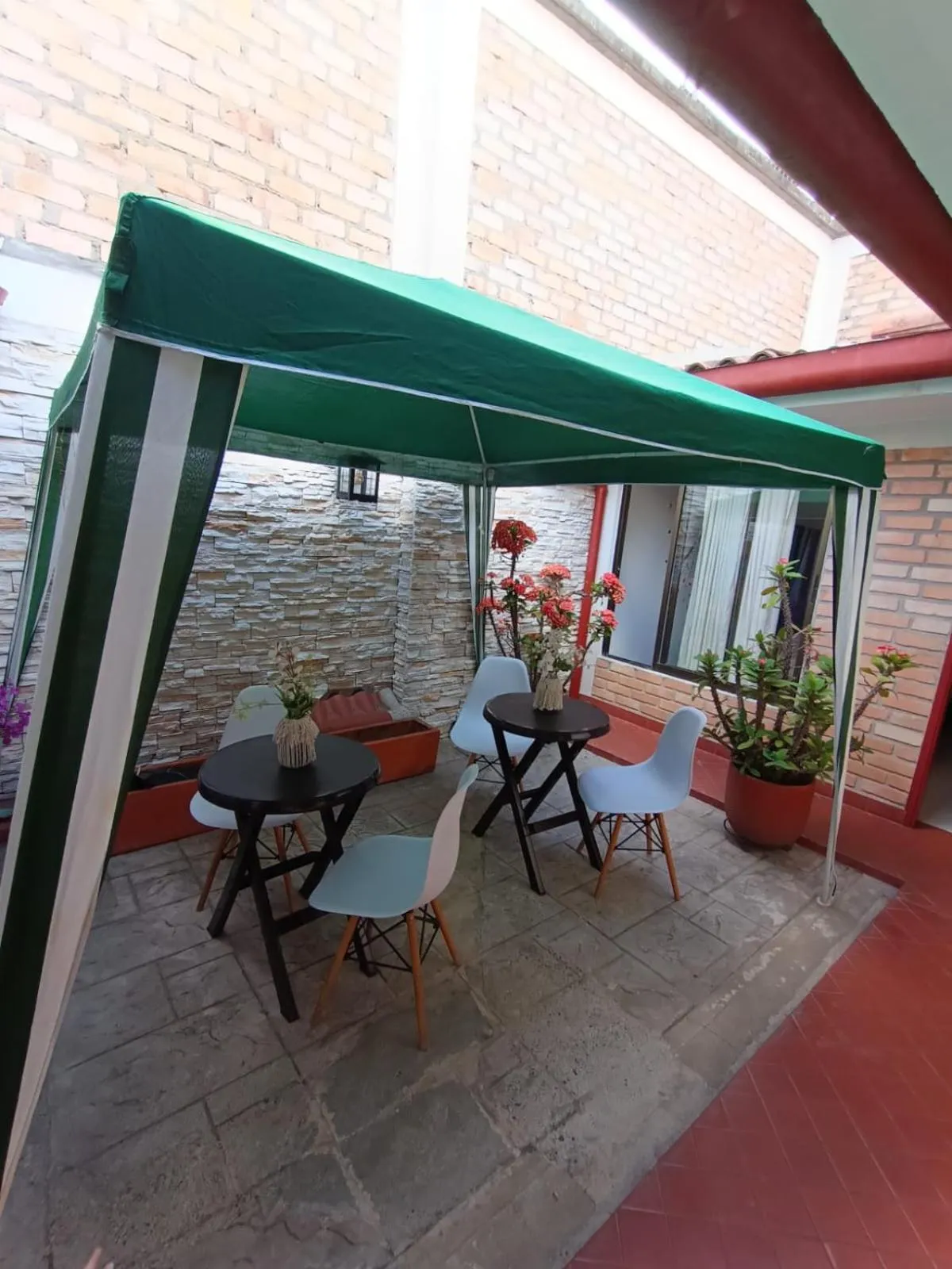Patio in Hostal Amanari