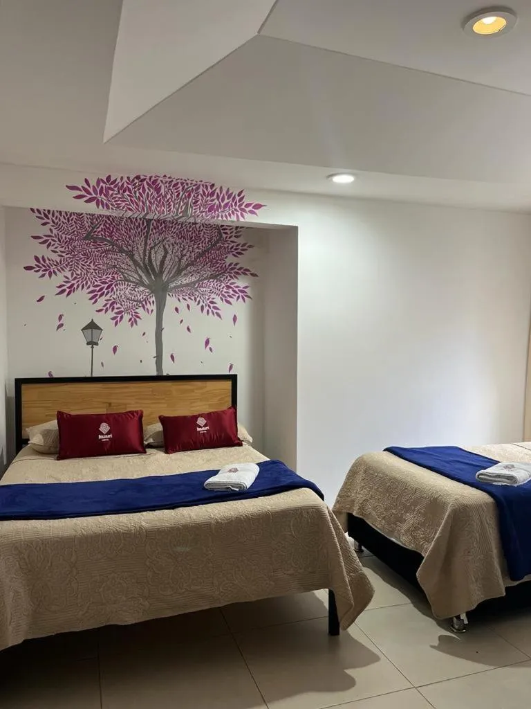 Bed in Hostal Amanari