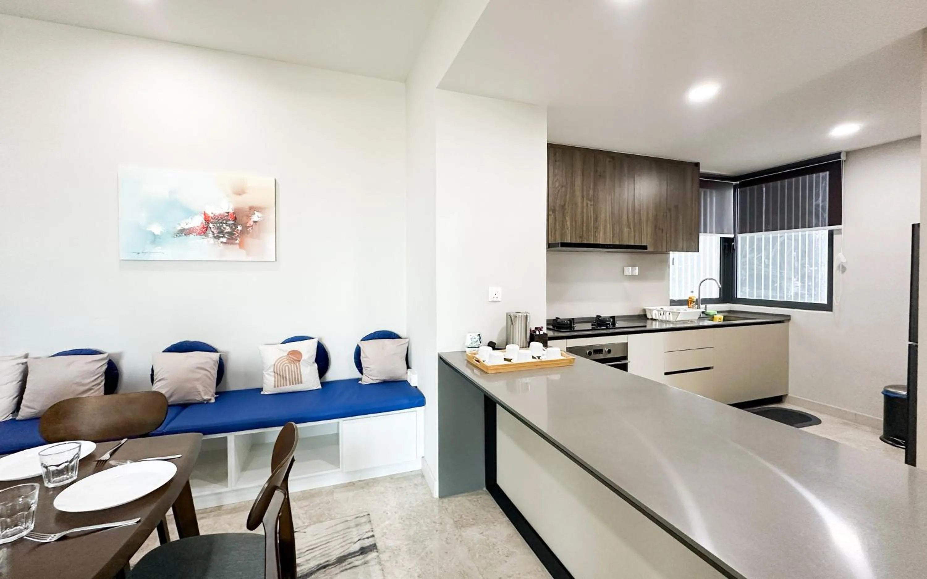 Kitchen or kitchenette in Datum Jelatek Residence by Airhost