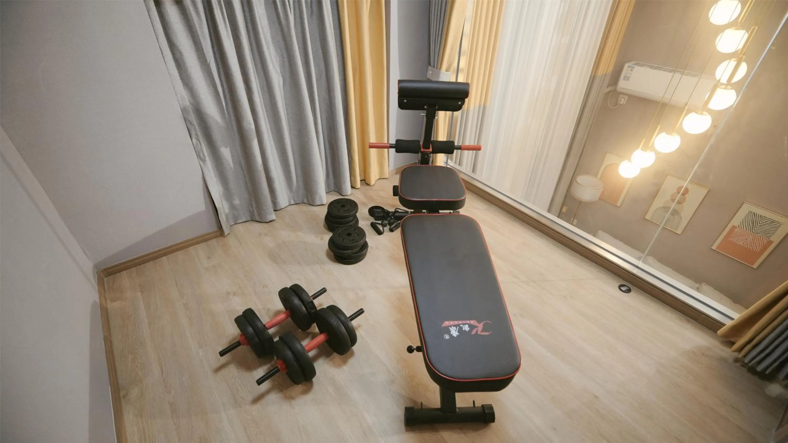 Fitness centre/facilities in Serveyou Serviced Apartment Zengcheng Branch-Free Airport Pickup & Free Canton Fair shuttle