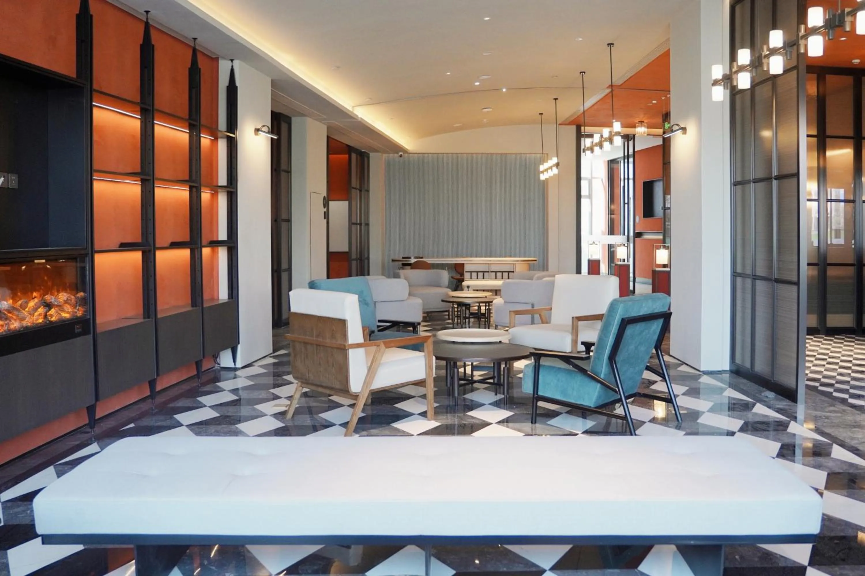 Seating area in Citadines Connect East Chengdu