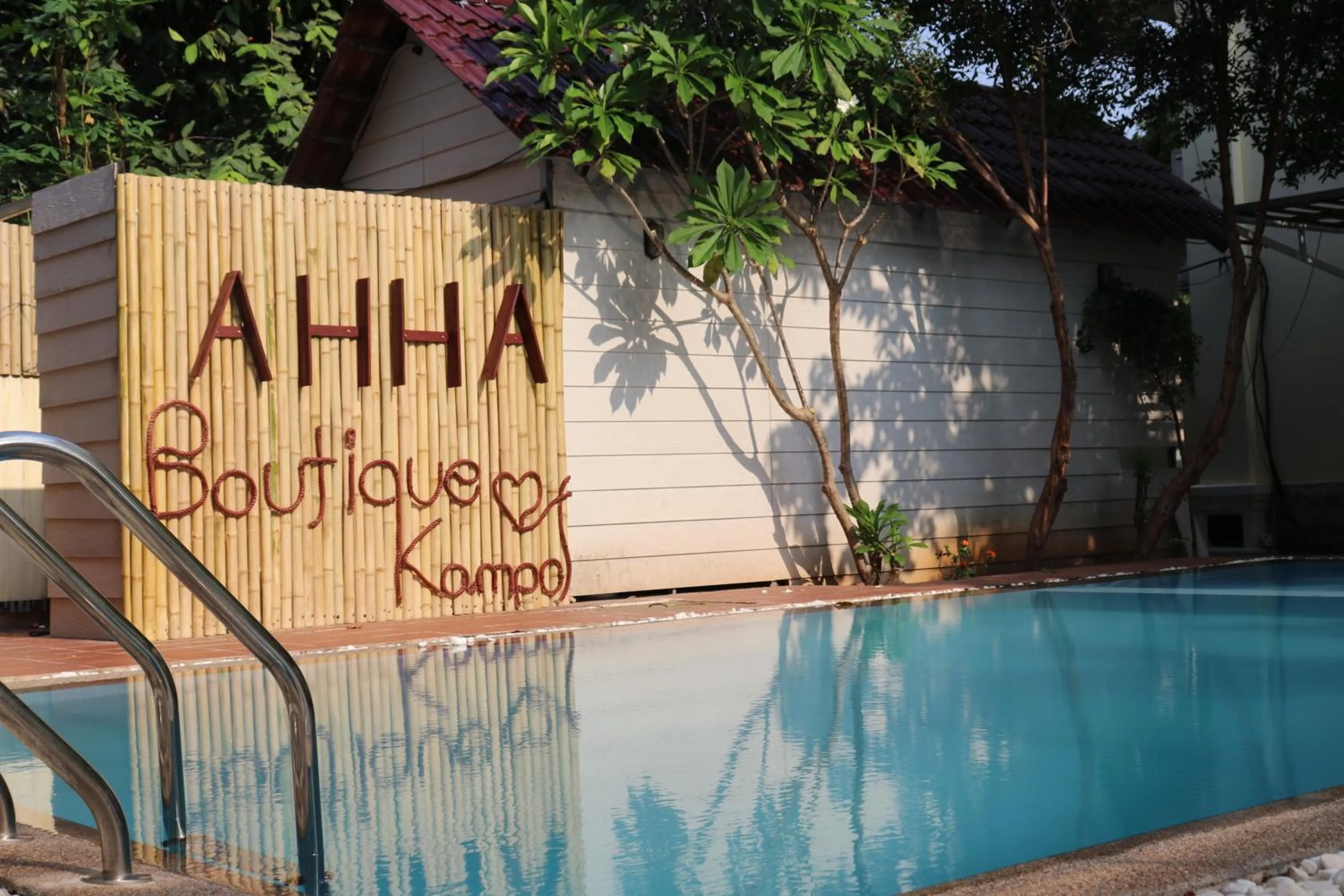 Property logo or sign in AHHA Boutique Kampot