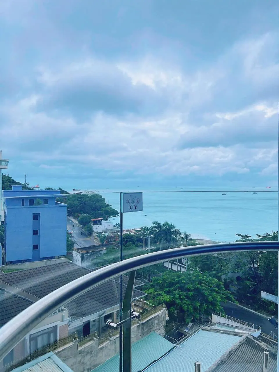 Balcony/Terrace in OYSTER BAY HOTEL VUNG TAU