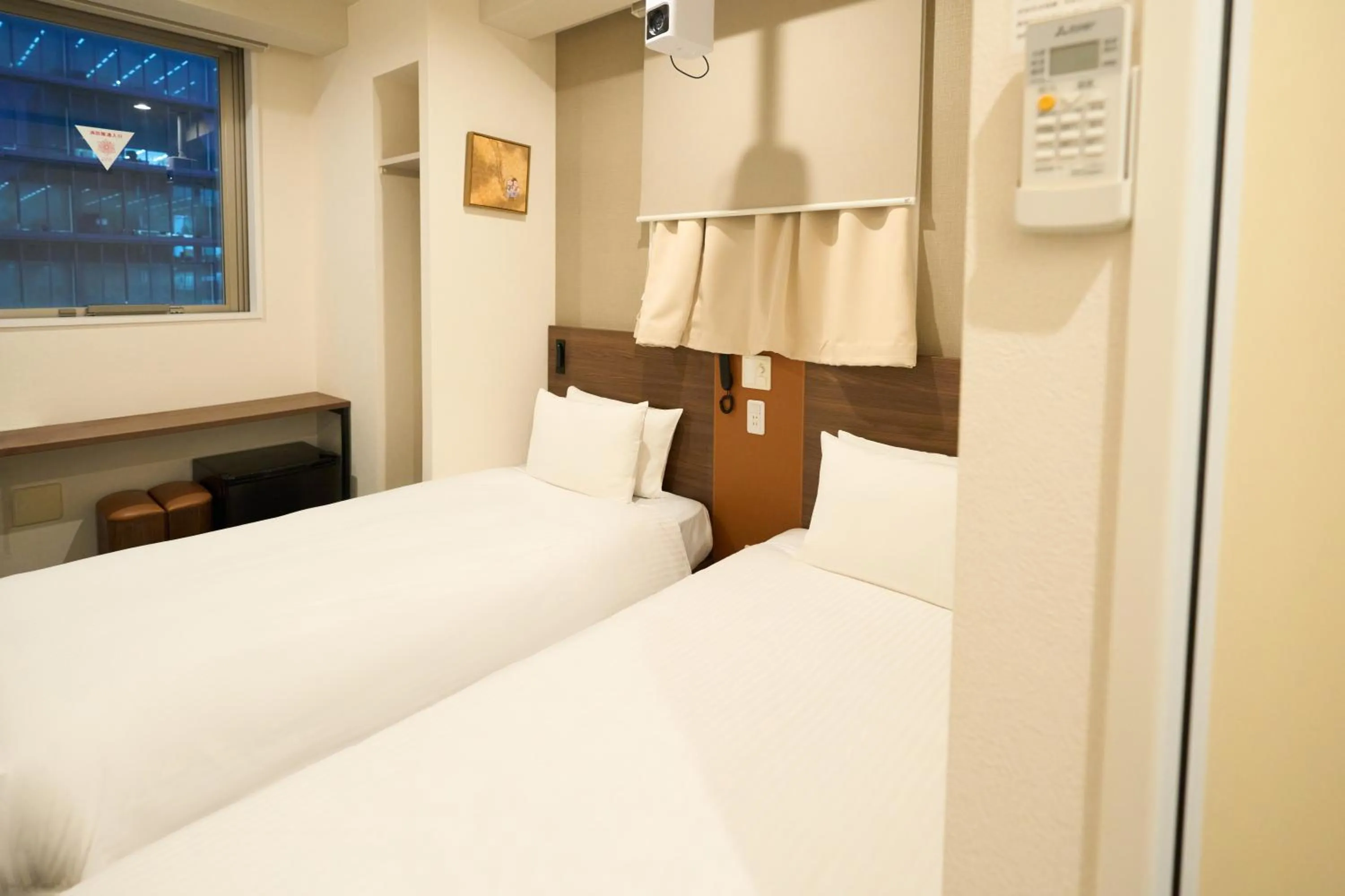 Bed in Nplus HOTEL Tokyo Nihonbashi