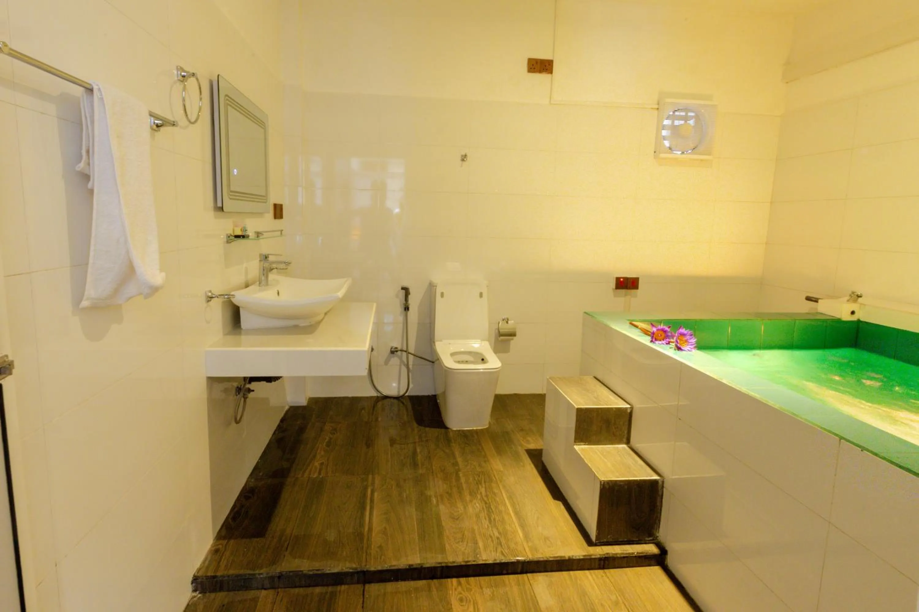 Bathroom in Elysia Sigiriya Hotel