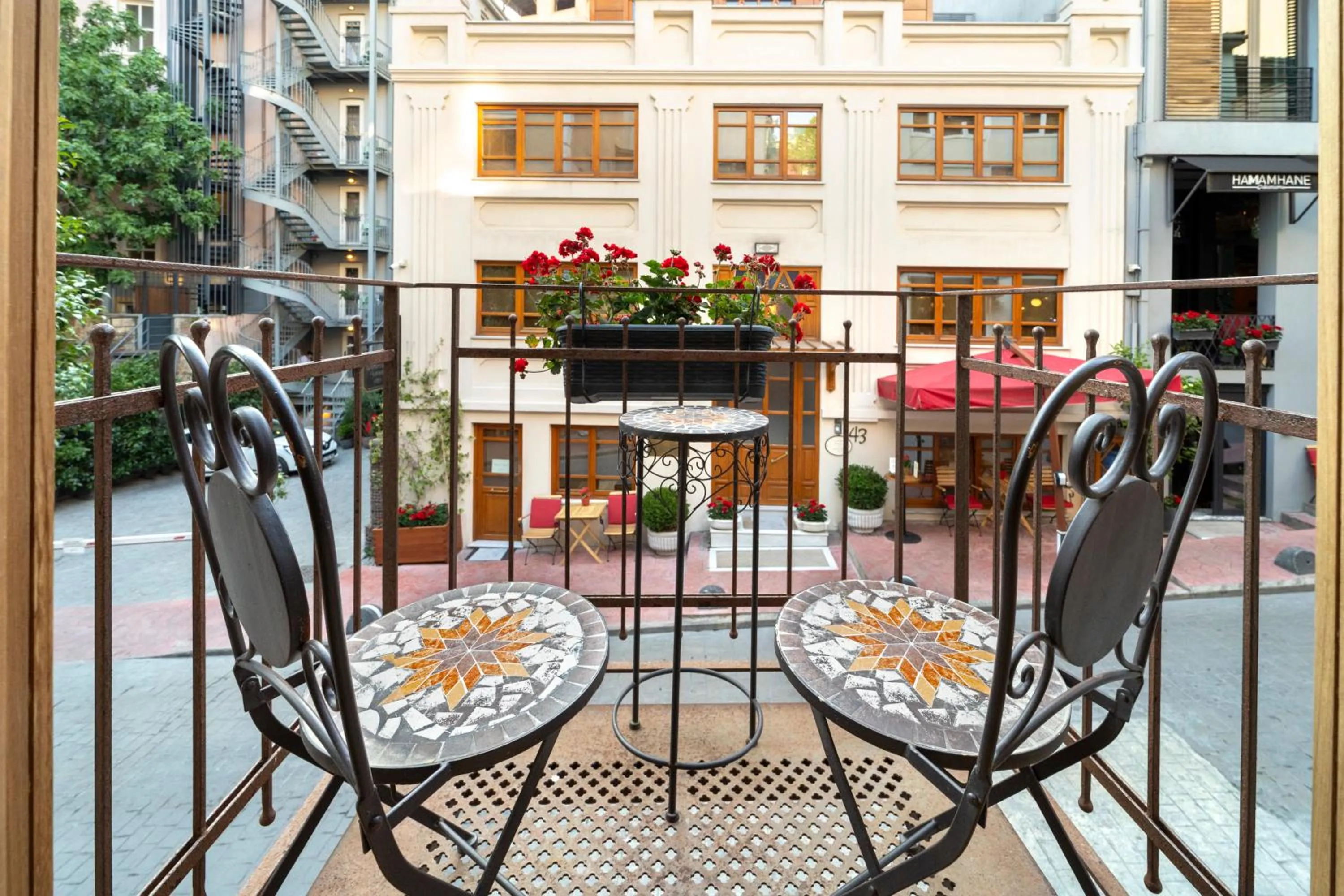 Balcony/Terrace in Hammamhane Hotel