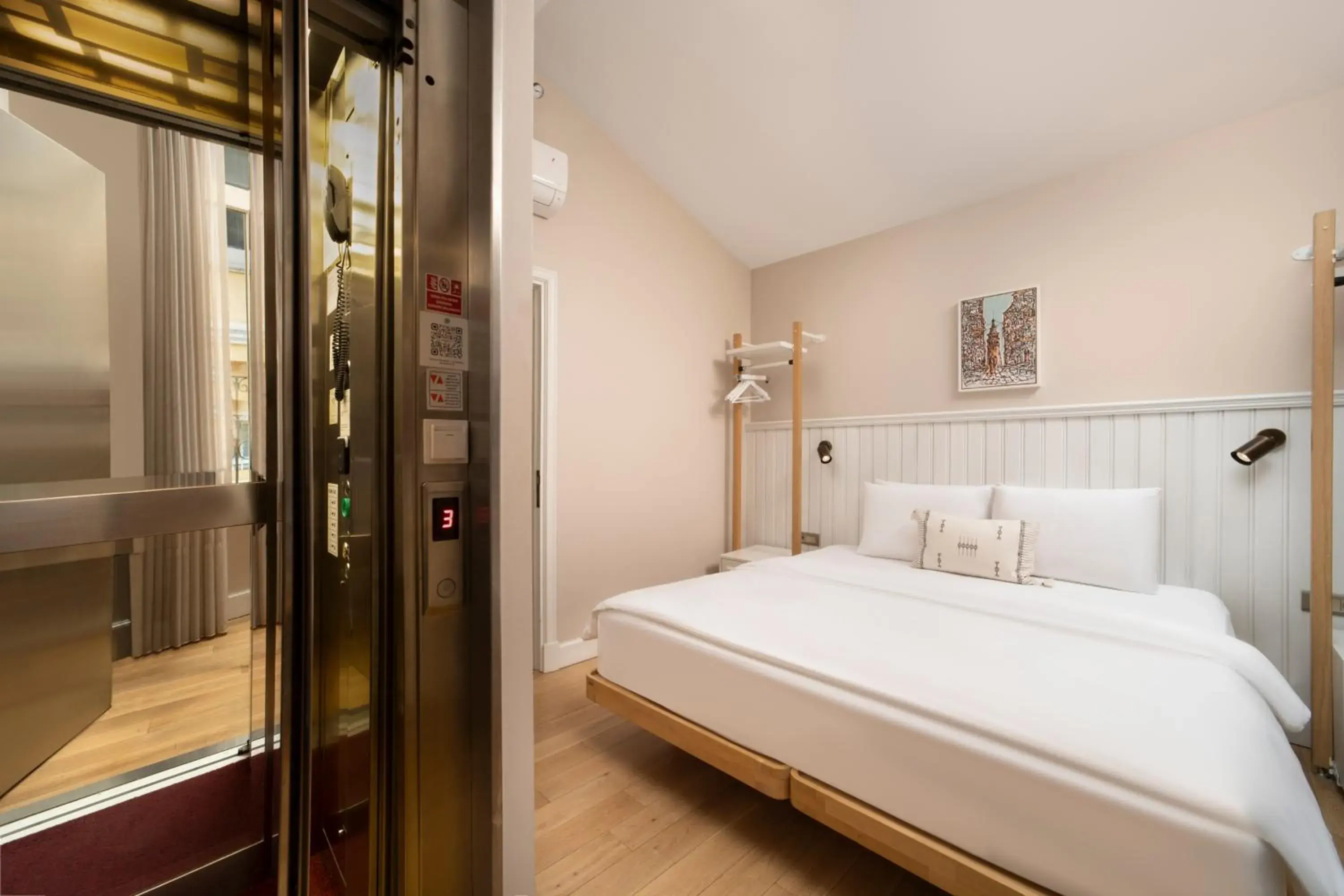 Bed in Hammamhane Hotel Bed in Hammamhane Hotel