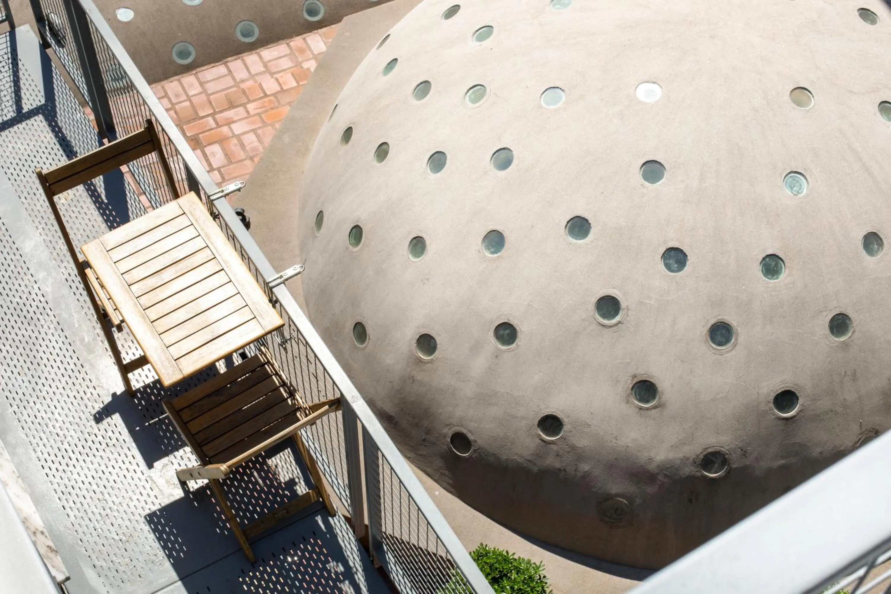 Inner courtyard view in Hammamhane Hotel