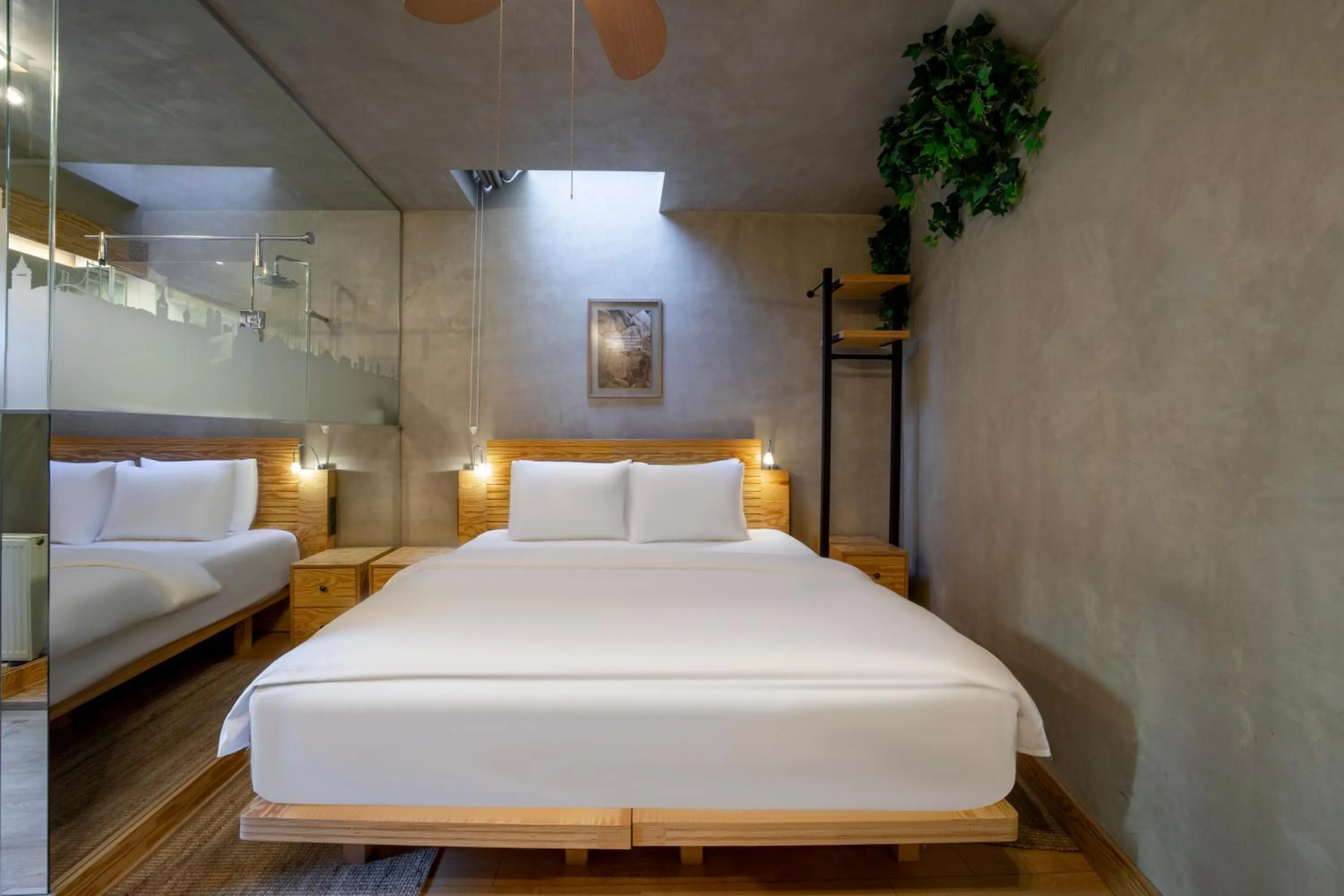 Bed in Hammamhane Hotel