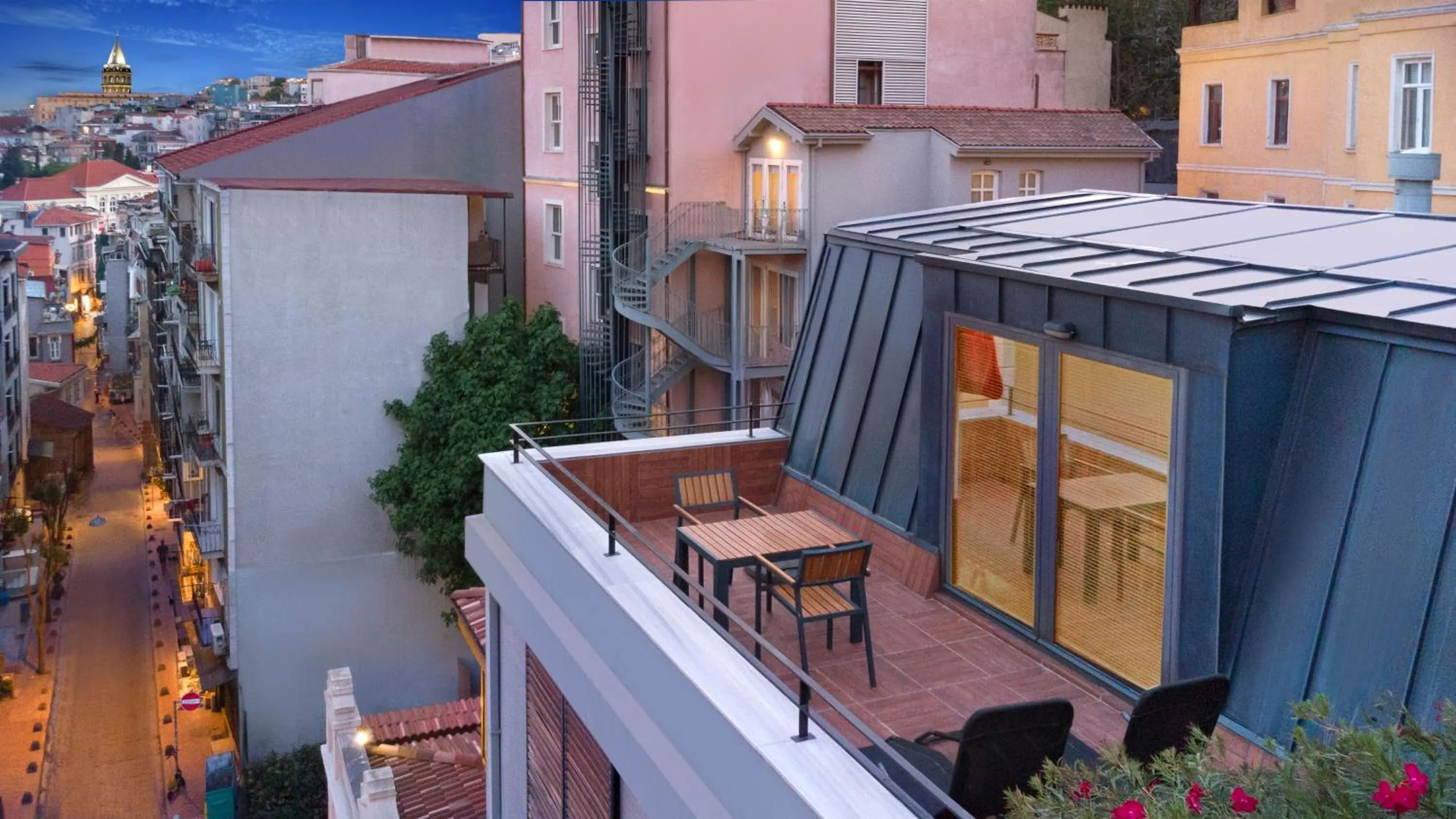 City view in Hammamhane Hotel