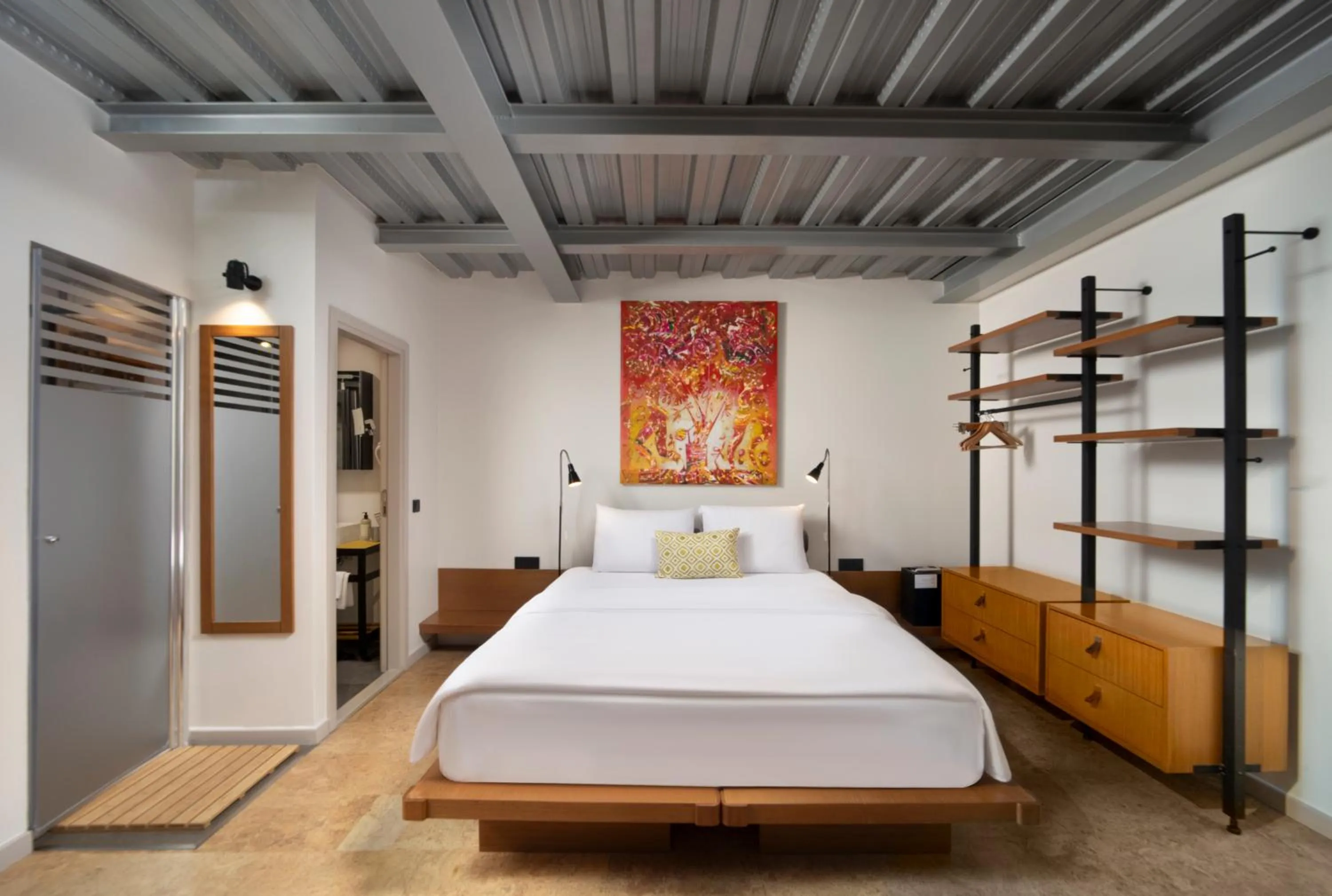 Bed in Hammamhane Hotel