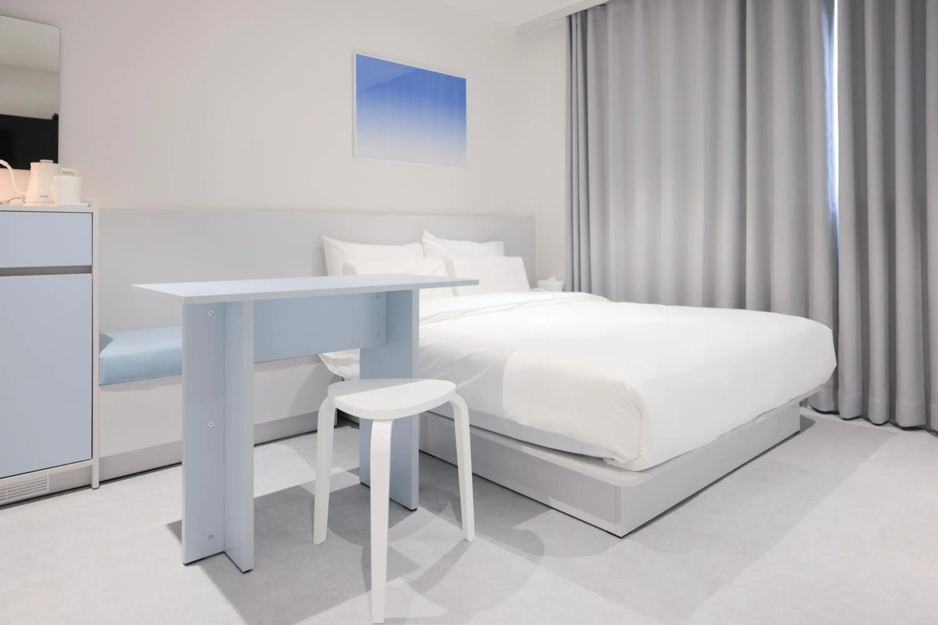 Bed in Aank Air Hotel Daejeon